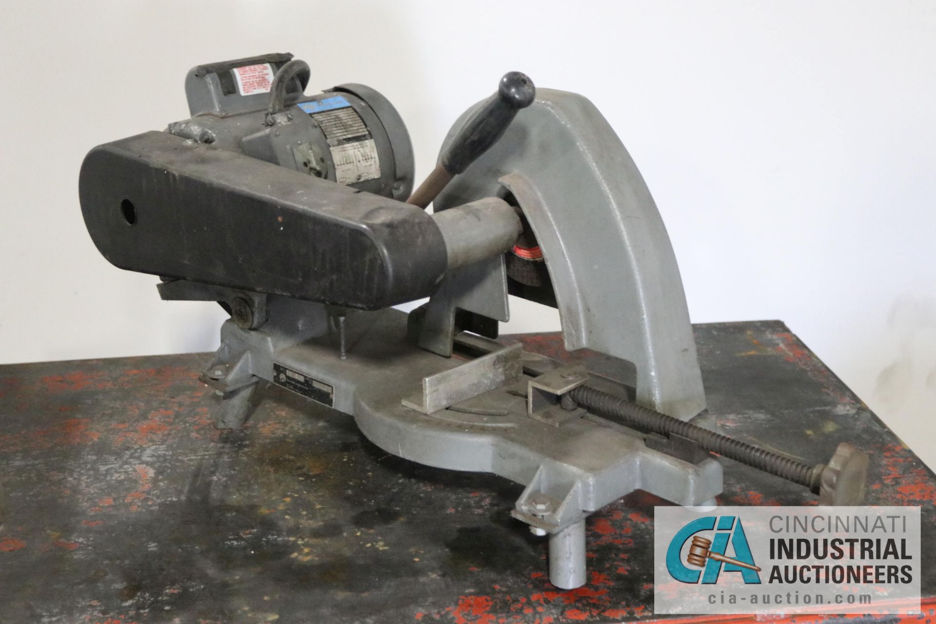 3 HP ROCKWELL MODEL 8 ABRASIVE CUTOFF SAW; S/N 438-02-3140808, SINGLE PHASE - Located in Holland, - Image 3 of 5