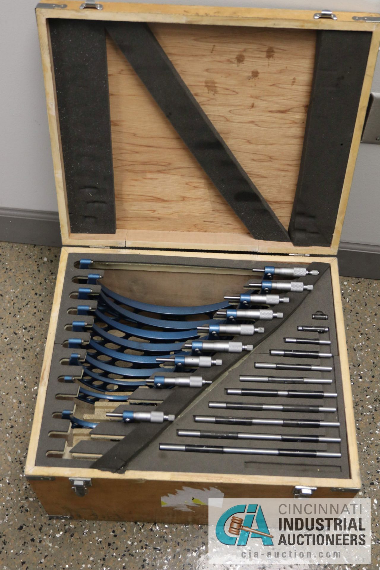 2" TO 12" FOWLER OD MICROMETER SET - Located in Holland, Ohio