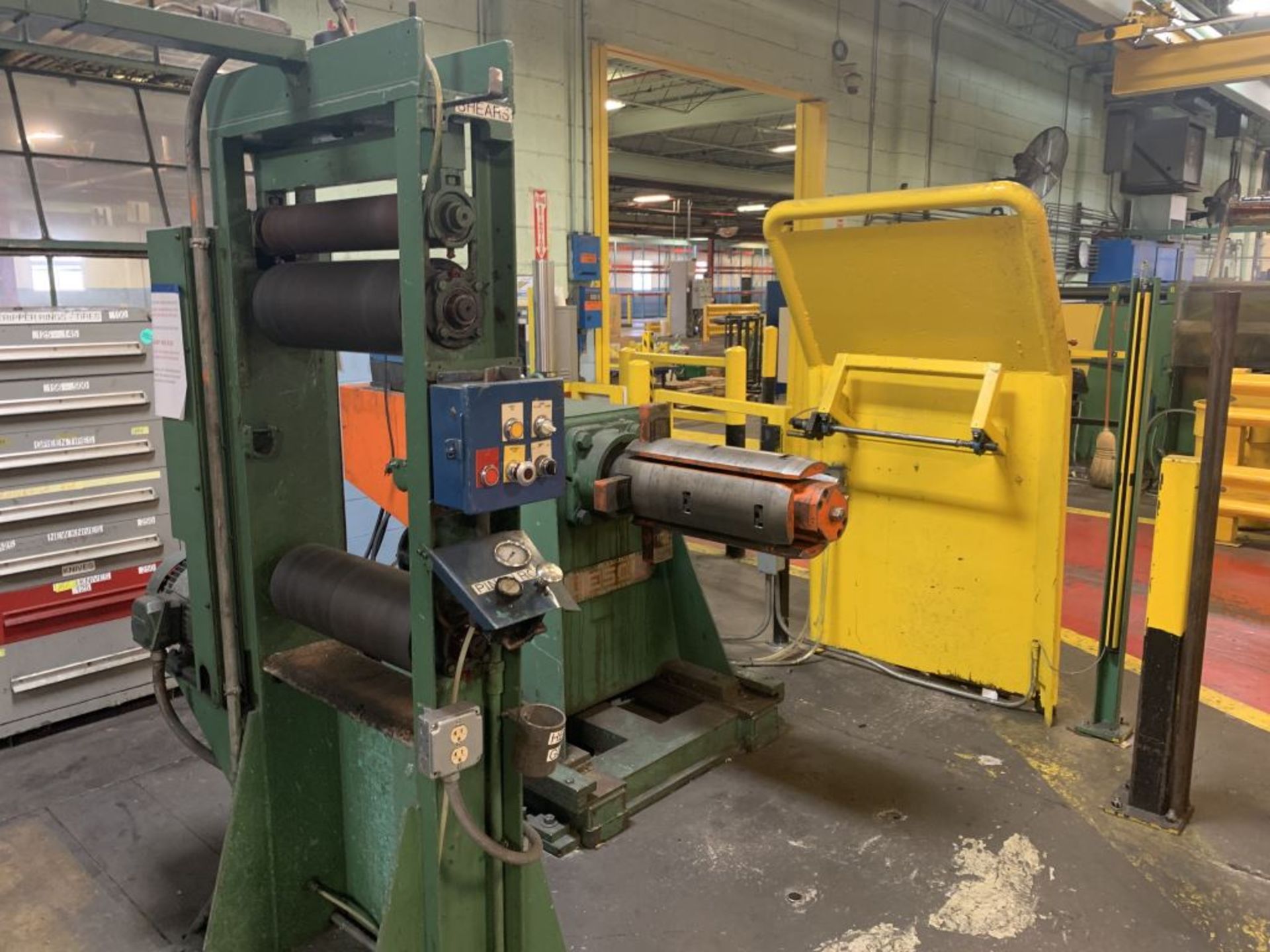 **OVERALL BID - RUESCH SLITTING LINE INCLUDING LOTS 162 - 168 (NO SLITTING HEAD) - $2,000.00 Rigging - Image 2 of 7