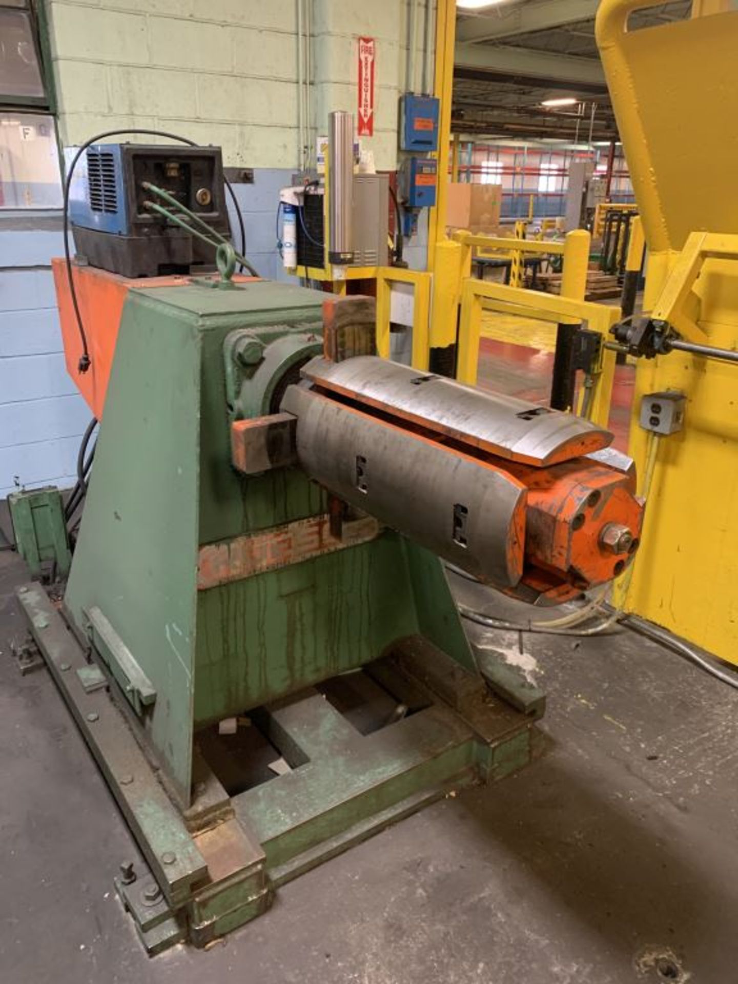 **OVERALL BID - RUESCH SLITTING LINE INCLUDING LOTS 162 - 168 (NO SLITTING HEAD) - $2,000.00 Rigging