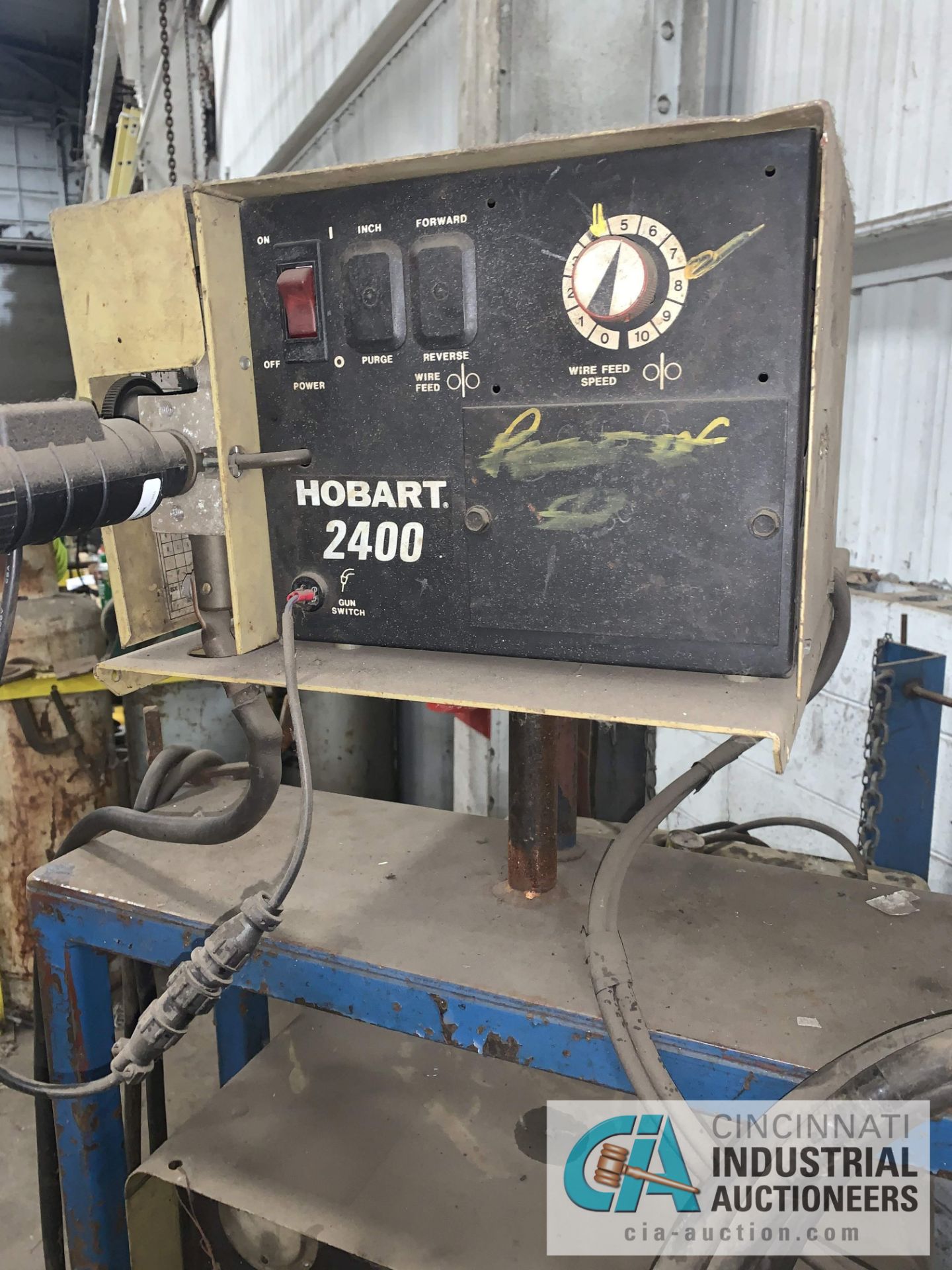 300 AMP HOBART RC-301 MIG WELDER & WIRE FEED - $20.00 Rigging Fee Due to Onsite Rigger - Located - Image 3 of 3