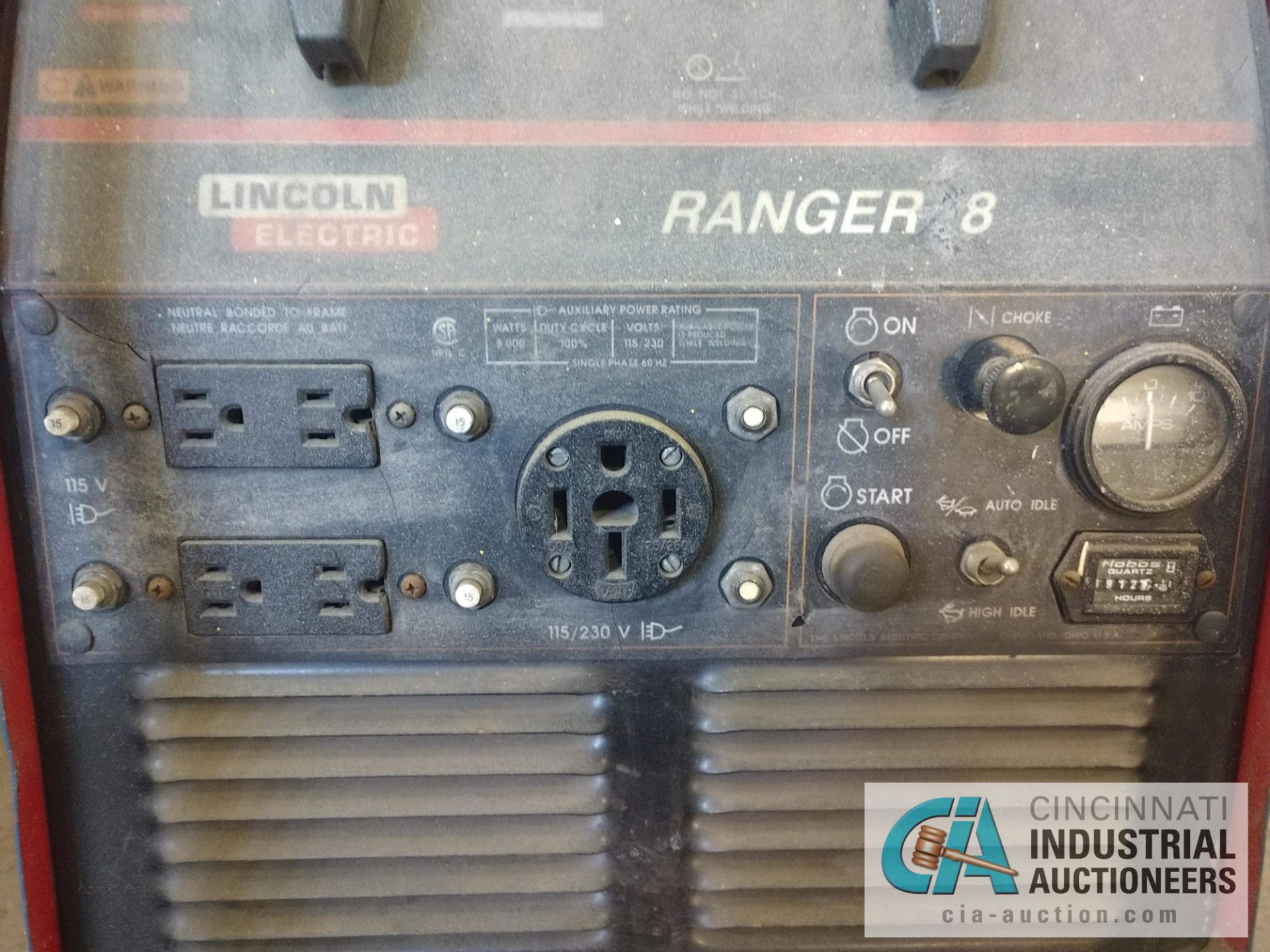 LINCOLN MODEL RANGER 8 WELDER GENERATOR - $20.00 Rigging Fee Due to Onsite Rigger - Located in - Image 4 of 4