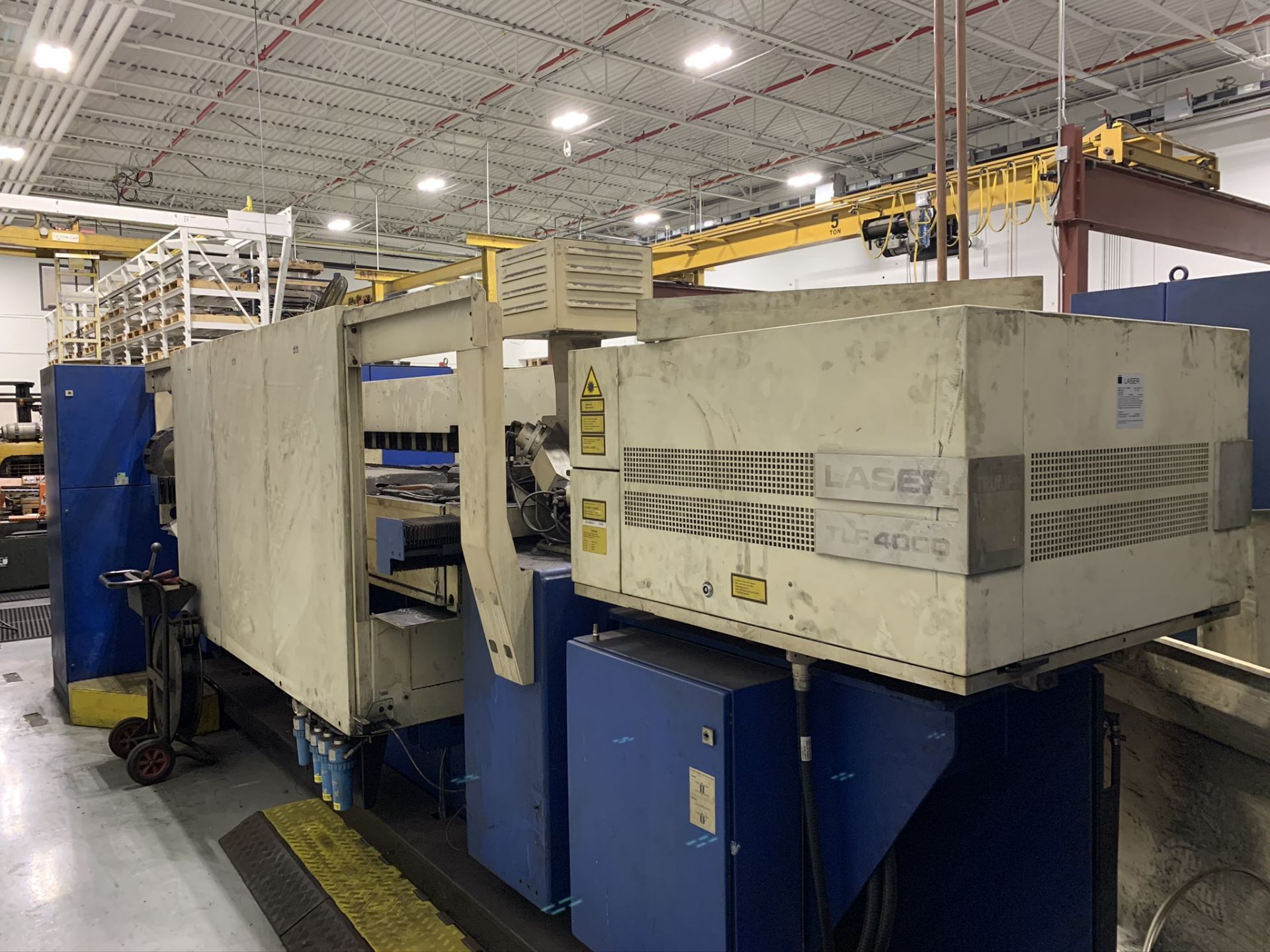 4,000 WATT TRUMPF TRUMATIC L2530 PLUS CNC C02 LASER CUTTING MACHINE; S/N D0004A7743 (2006), 4,000 - Image 9 of 18