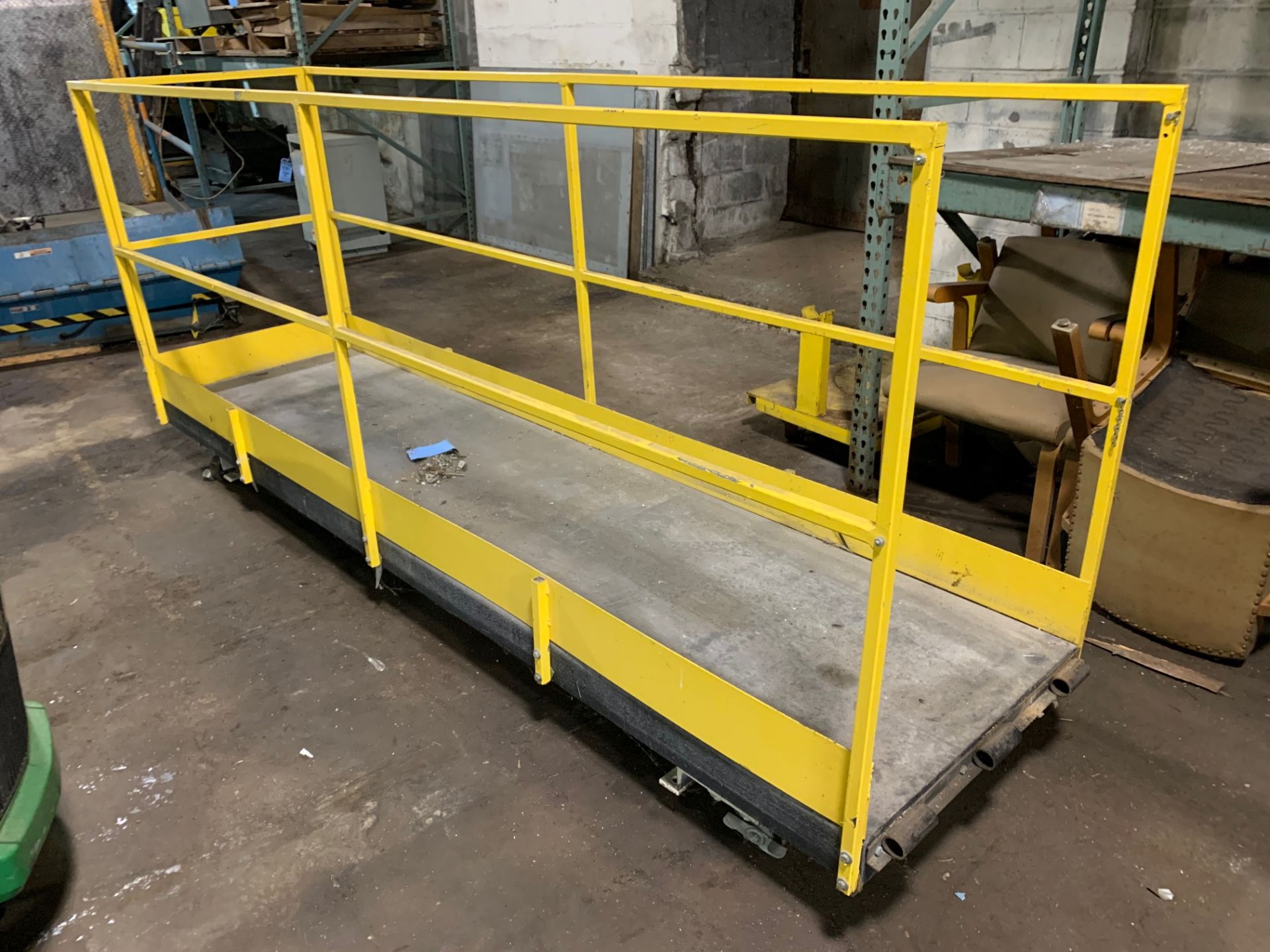 30" X 120" PORTABLE SCISSOR TYPE WORK PLATFORM **LOCATED AT 926 YORK STREET, CINCINNATI, OHIO** - Image 2 of 5