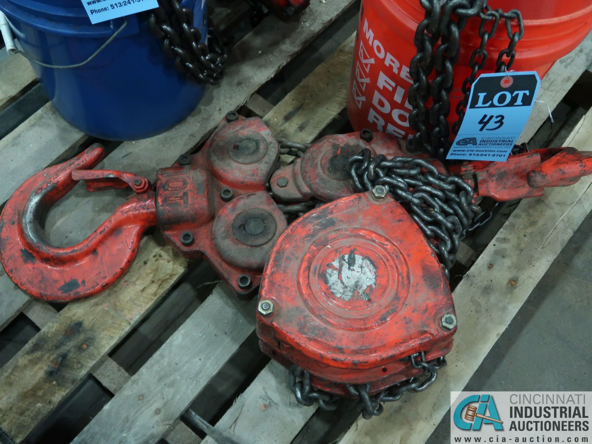 10 TON MANUAL CHAIN HOIST