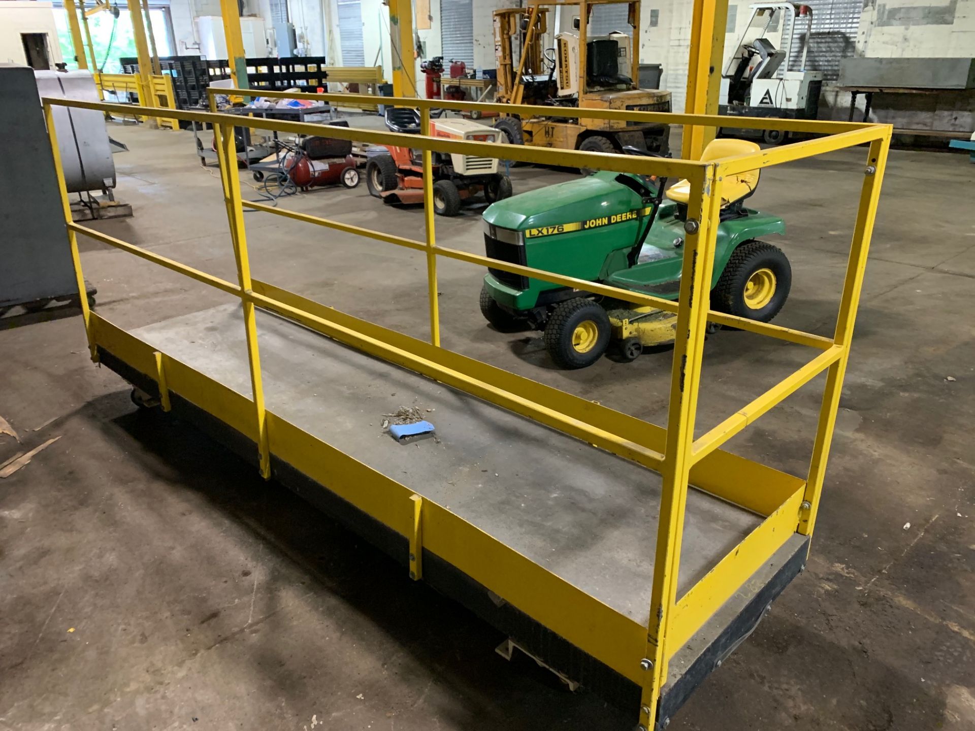 30" X 120" PORTABLE SCISSOR TYPE WORK PLATFORM **LOCATED AT 926 YORK STREET, CINCINNATI, OHIO**