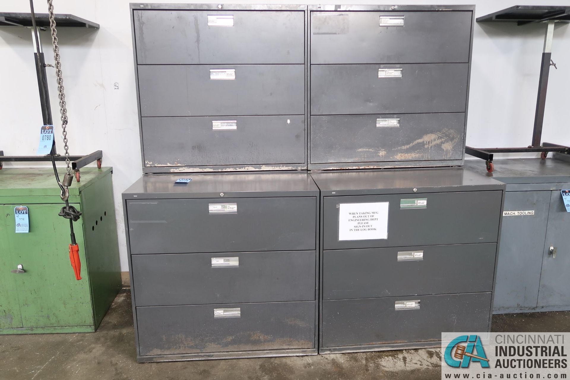 3-DRAWER LATERAL FILES
