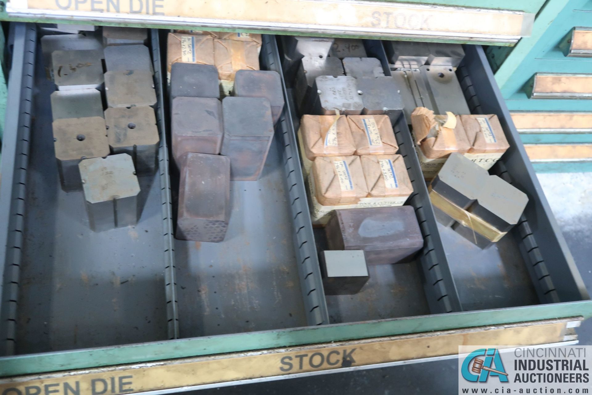 (LOT) TOOLING CABINET WITH DIES - Image 12 of 13