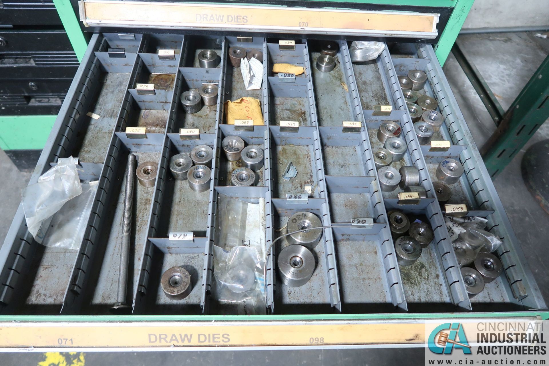 12-DRAWER CABINET WITH DRAW DIES - Image 7 of 12