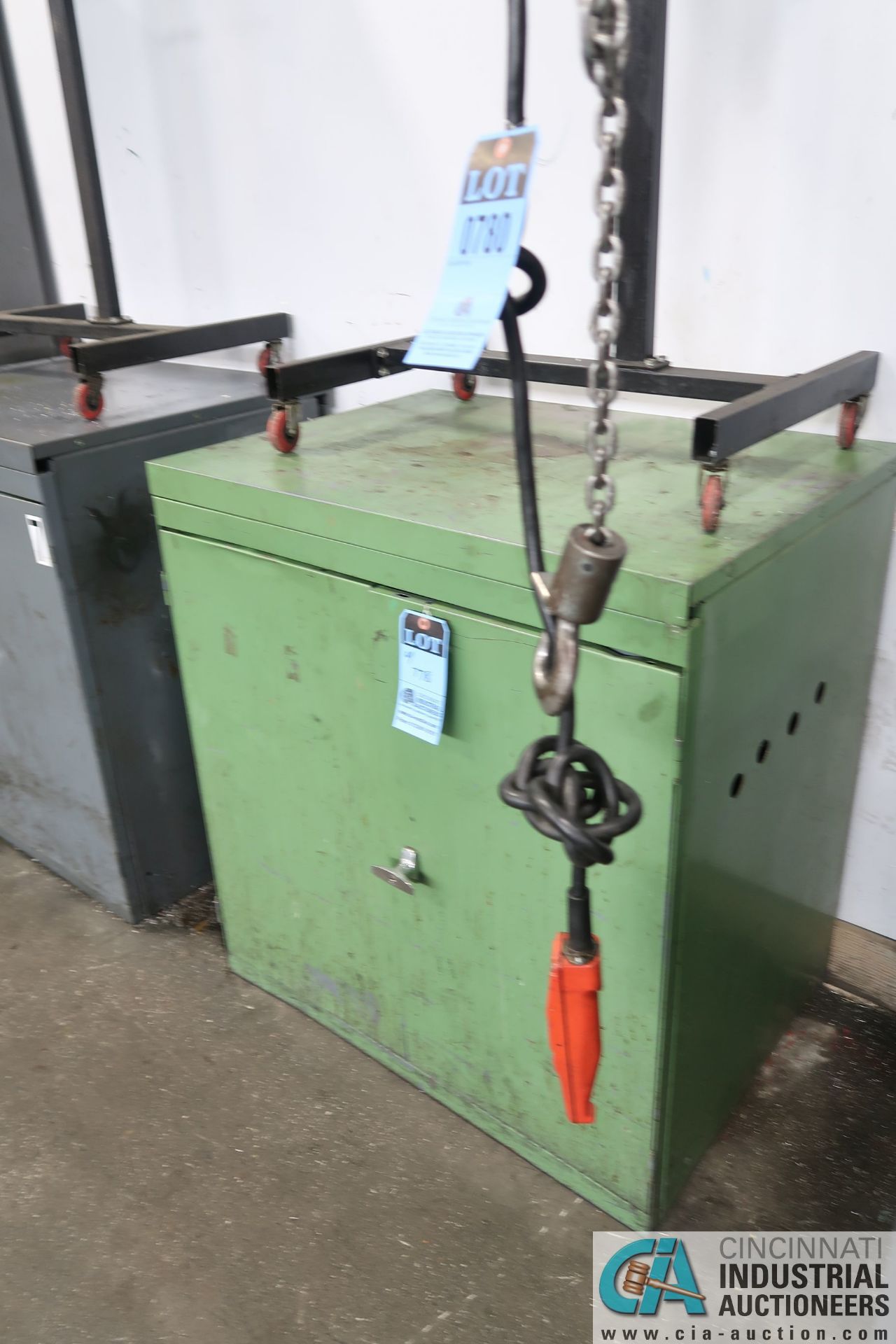 1,000 LB CM ELECTRIC HOIST ** NO RAIL ** - Image 2 of 2