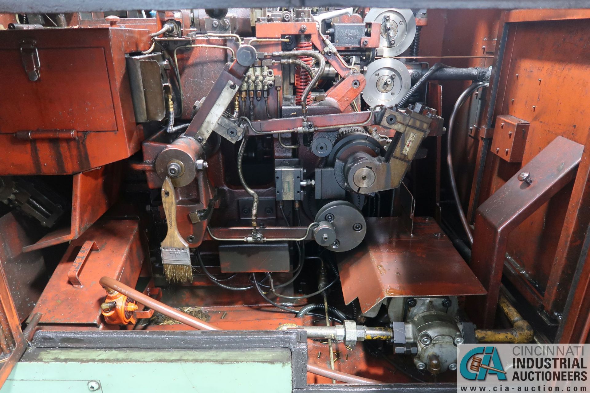 ASAHI SUNAC MODEL AT-425 HIGH SPEED 2-DIE - 2-BLOW COLD HEADER; S/N 10-088, 3/16" CUT-OFF DIA. - Image 10 of 13