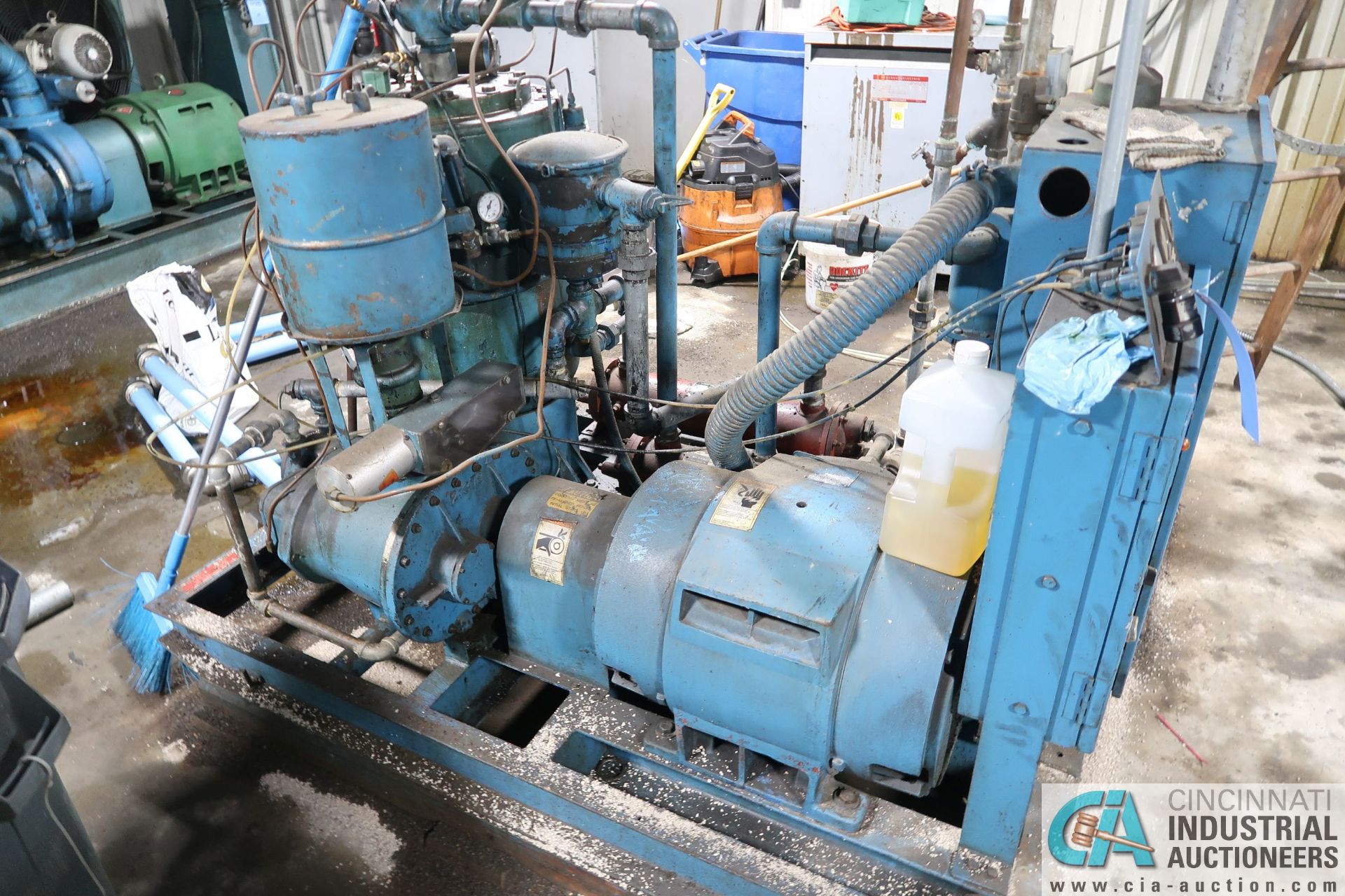 50 HP QUINCY AIR COMPRESSOR ** OUT OF SERVICE ** - Image 4 of 5