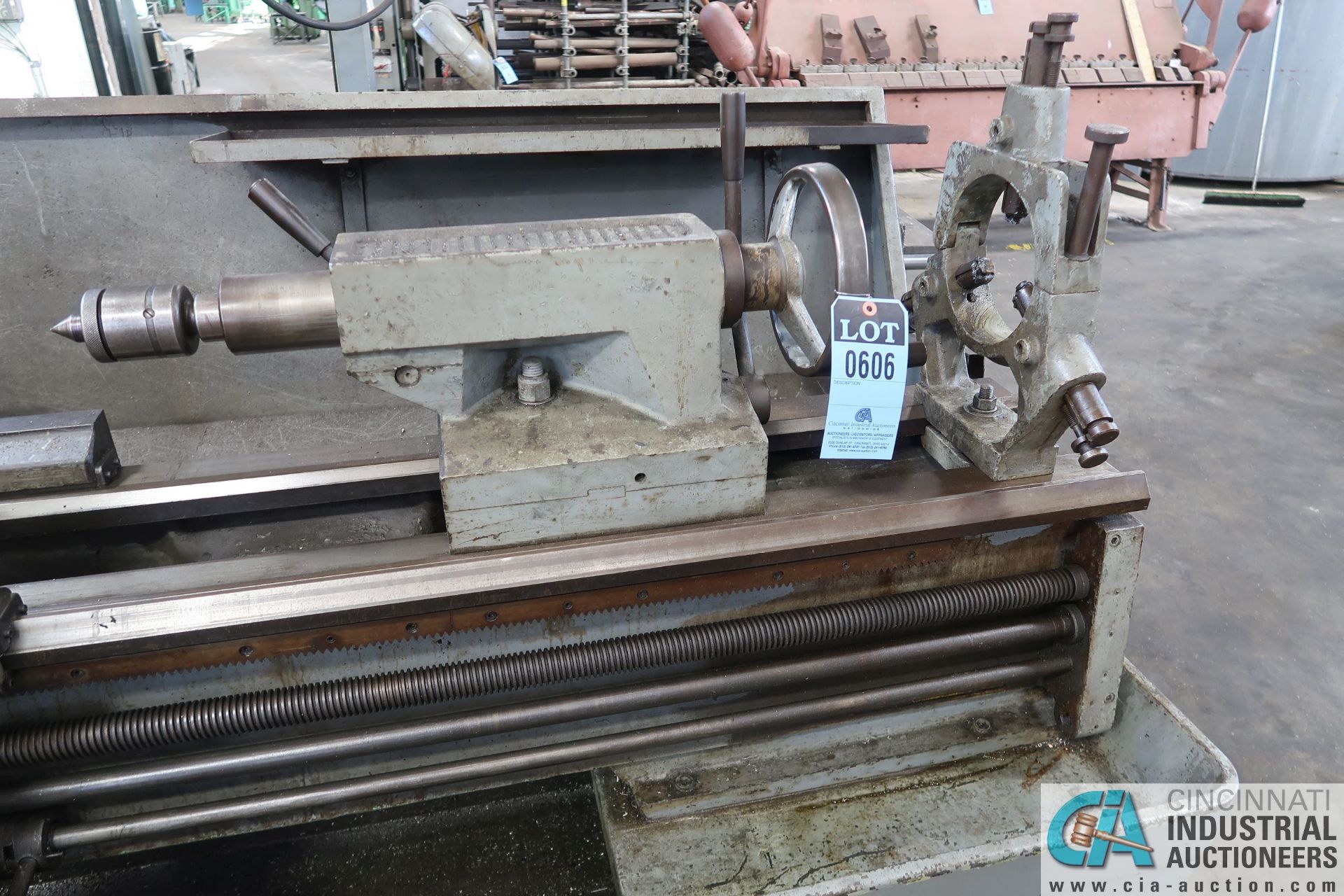 17" X 70" CLAUSING COLCHESTER ENGINE LATHE; S/N 0050, 20-1600 RPM, 12" 3-JAW CHUCK, TAILSTOCK, 17" - Image 5 of 7