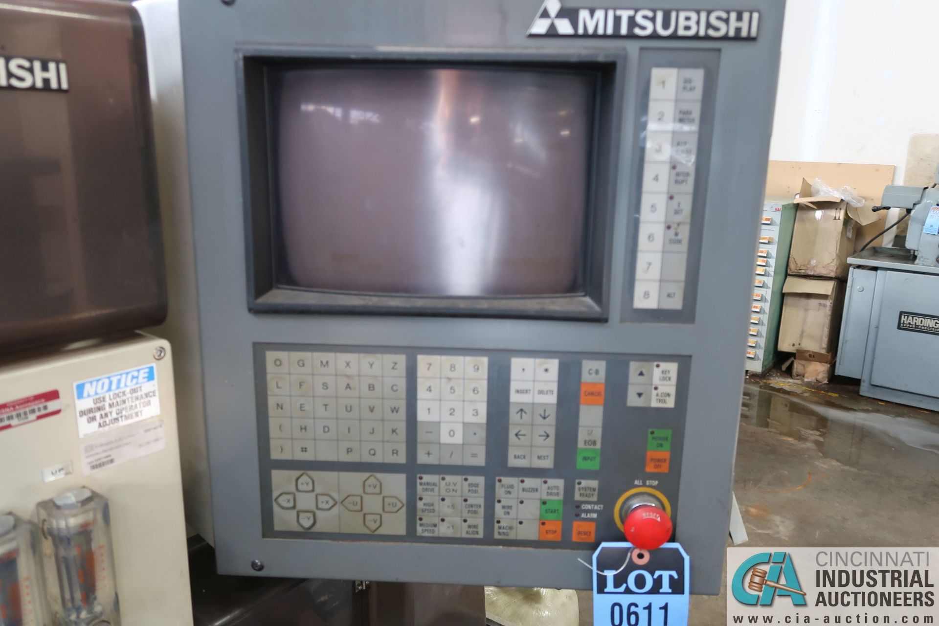 MITSUBISHI MODEL DWC-900 WIRE EDM; S/N 51921941 - Image 2 of 8