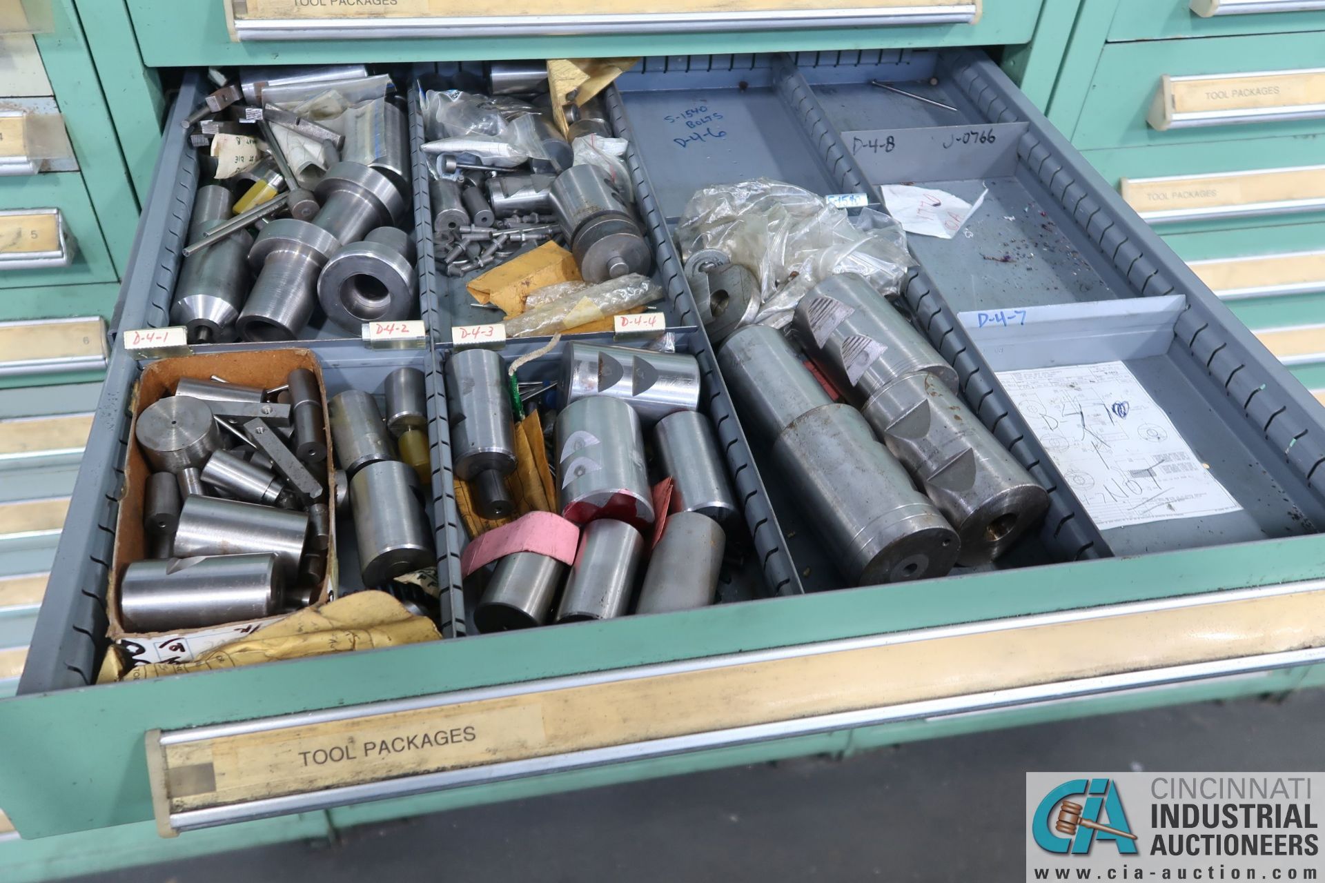 (LOT) TOOLING CABINET; NOTED AS TOOL PACKAGES - Image 5 of 13