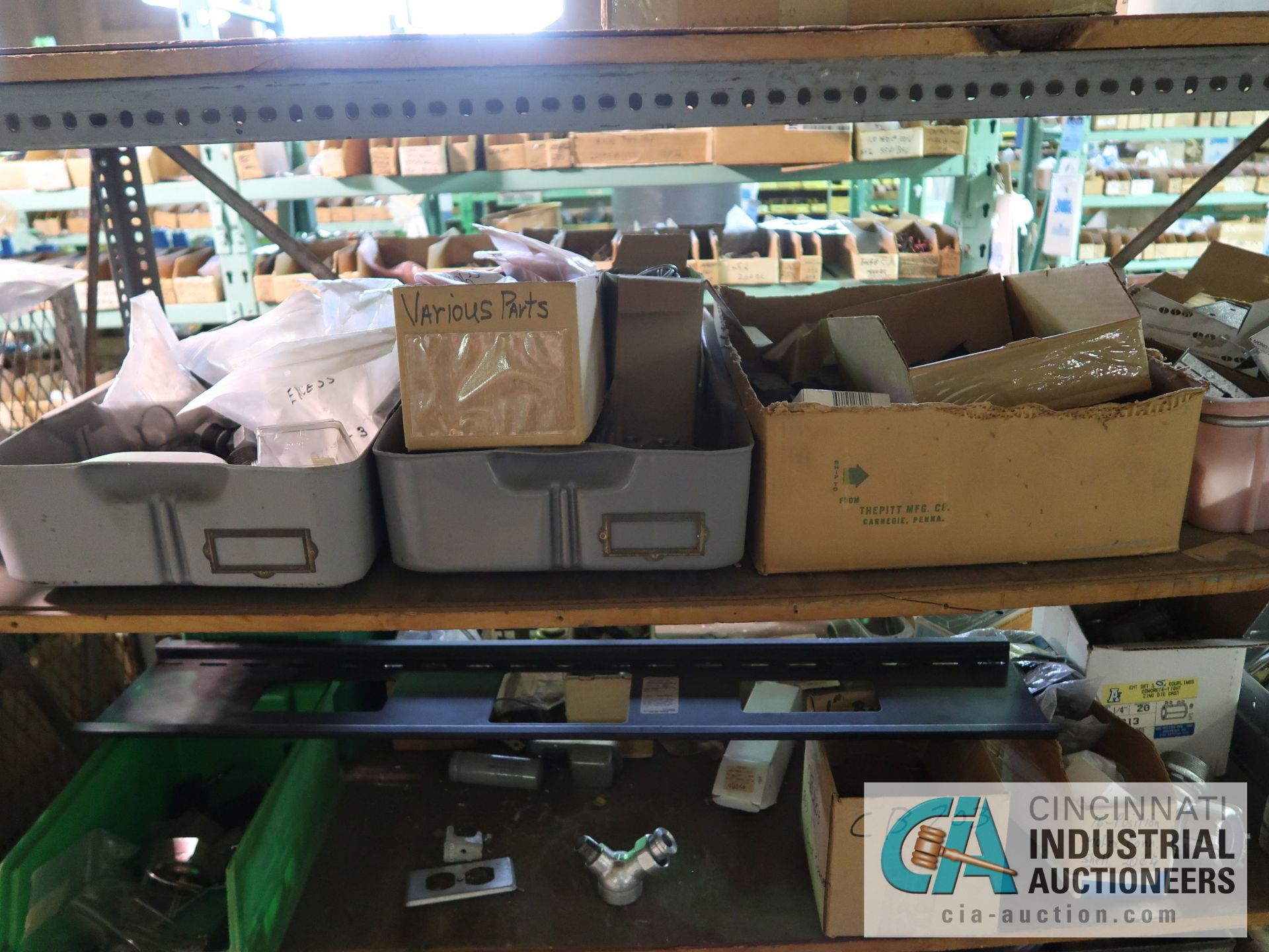 CARTS WITH MISCELLANEOUS ELECTRICAL AND ELECTRONIC PARTS - Image 9 of 12