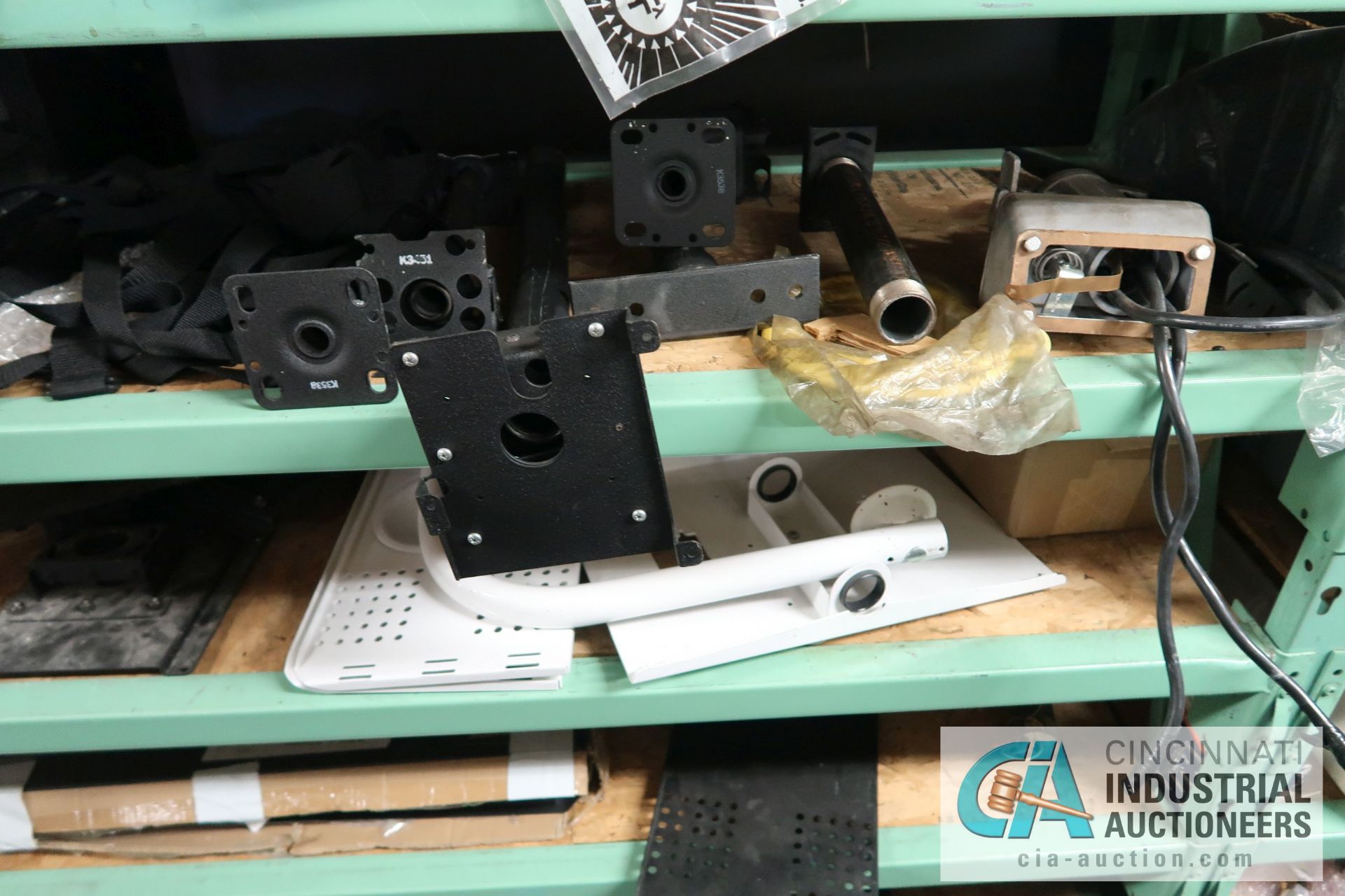 (LOT) CONTENTS OF (2) SECTIONS GREEK RACK - ELECTRICAL, PHOTO CELLS, TRANSDUCERS AND OTHER - Image 4 of 8