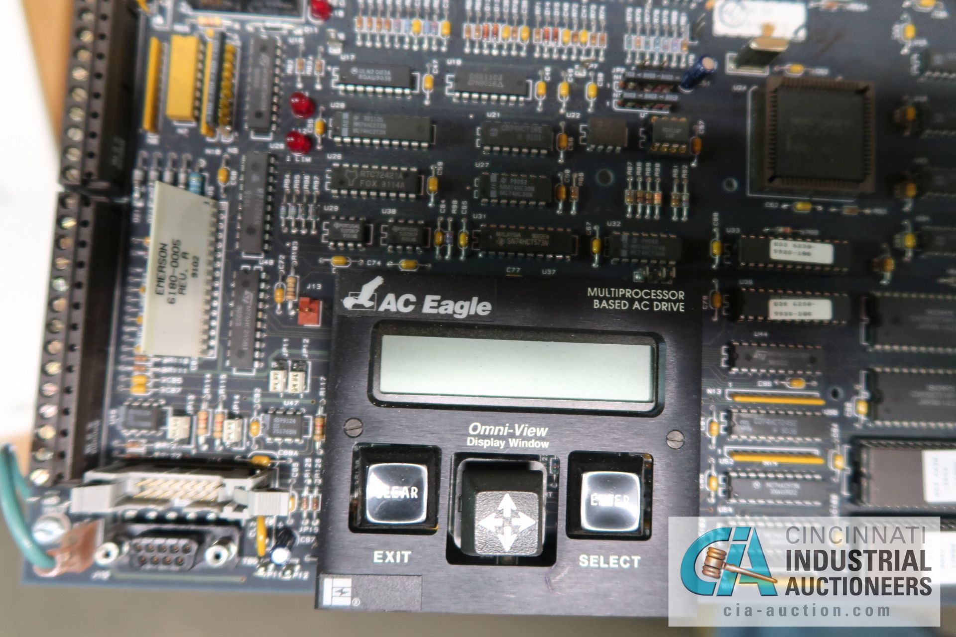 AC EAGLE / EMERSON MODEL WE8201 ADJUSTABLE FREQUENCY MICROCOMPUTER BASED DIGITAL AC DRIVES - Image 3 of 5