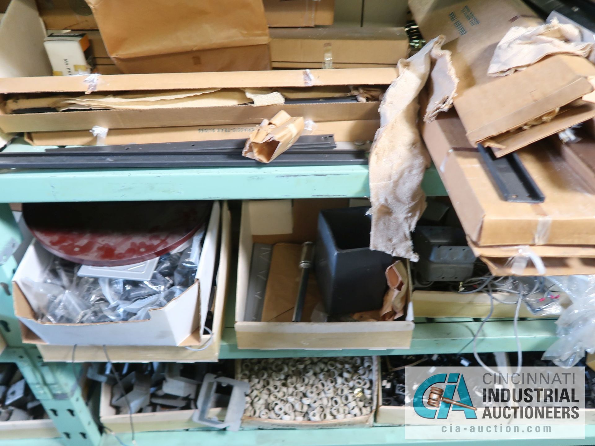 CONTENTS OF (6) RACKS INCLUDING MISCELLANEOUS AUTOMOTIVE PARTS, BREAKS, ROTORS, GASKETS, MOUNTING - Image 11 of 38