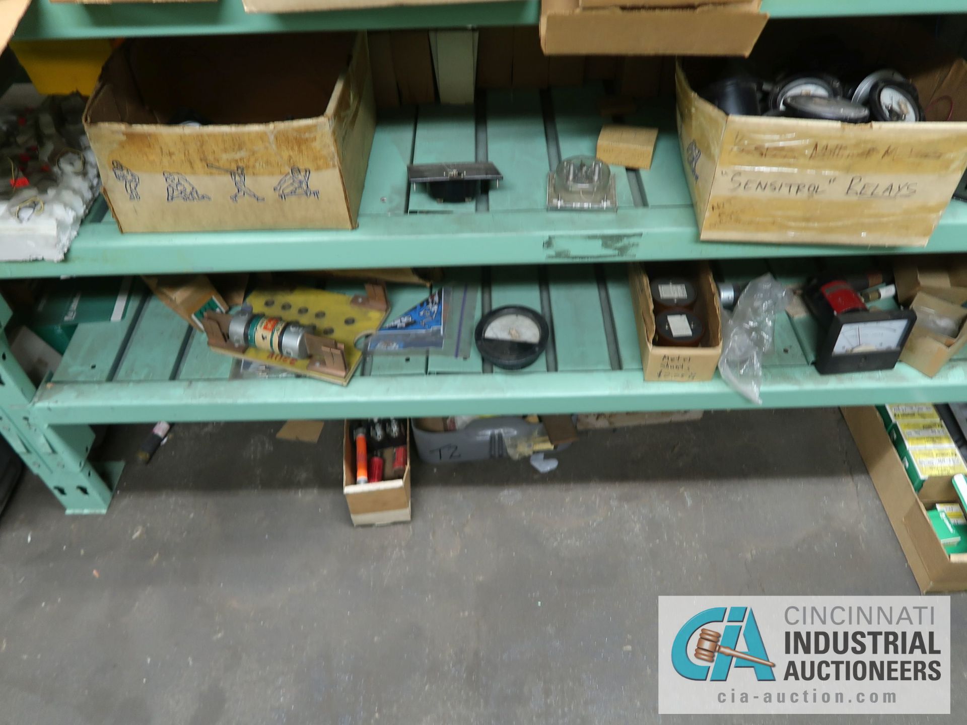 CONTENTS OF (5) RACKS INCLUDING MISCELLANEOUS METER AND FUSES **NO RACKS** - Image 22 of 24