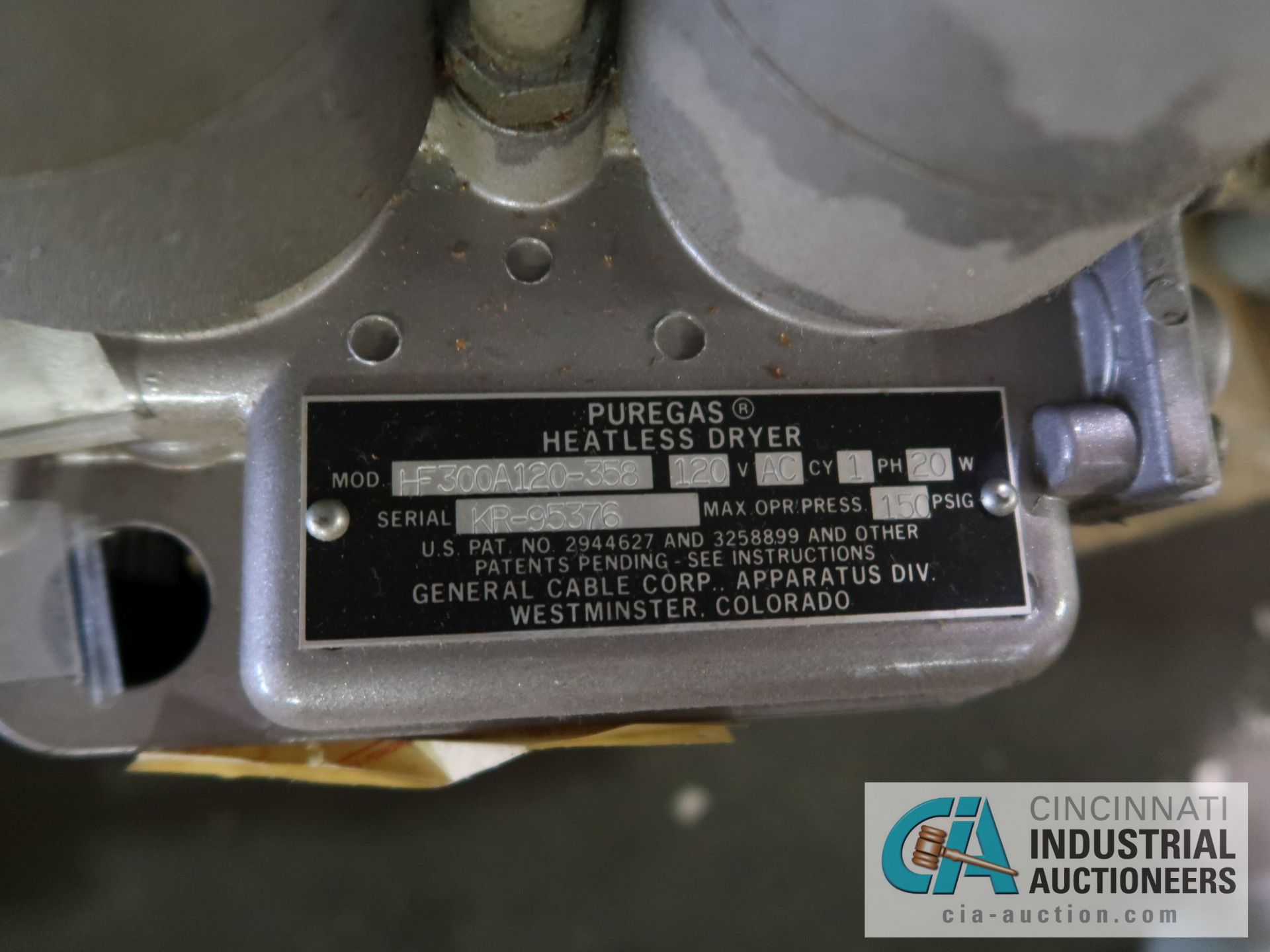 2 HP GE VACUUM PUMP - Image 7 of 7