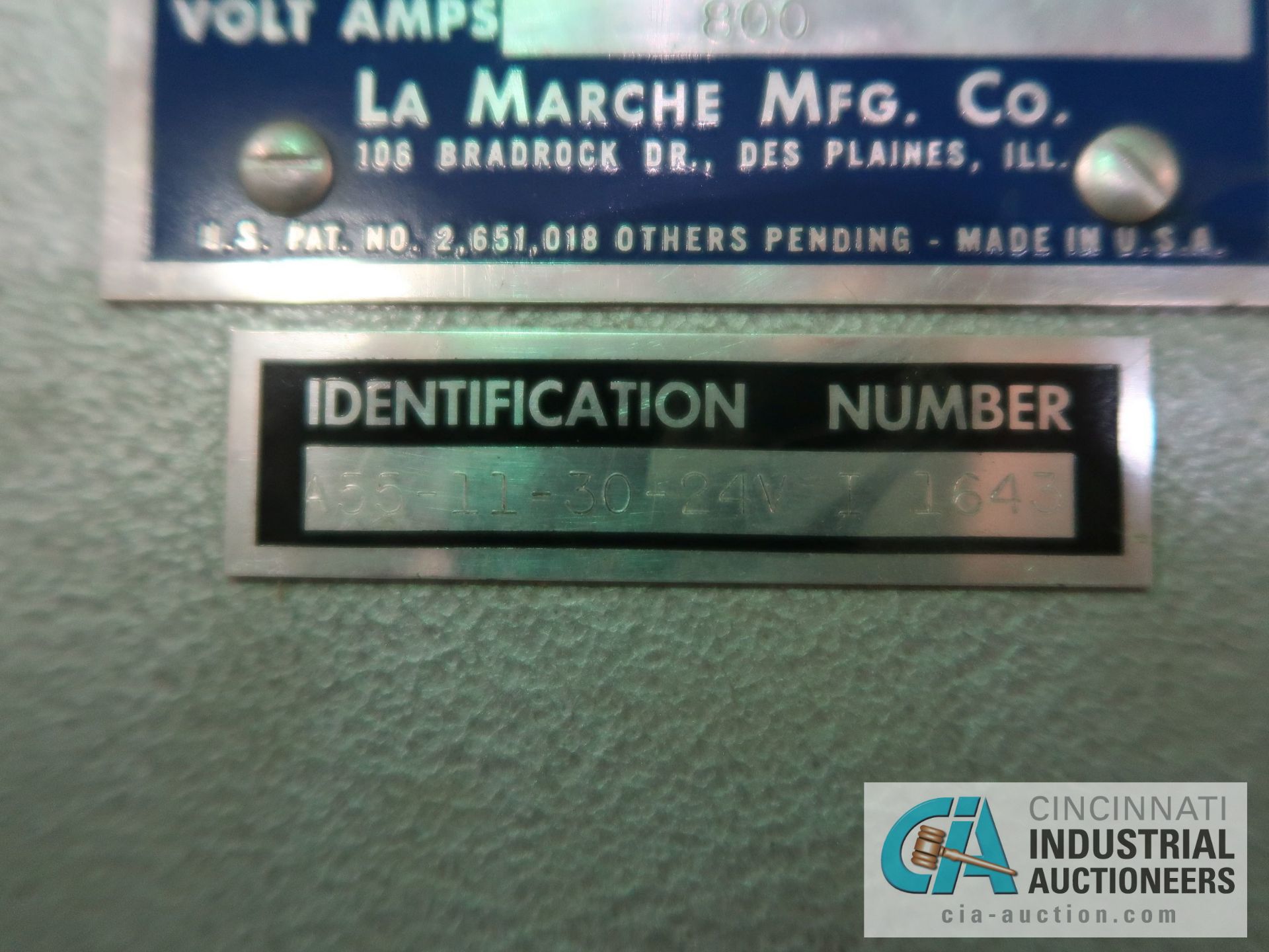 LAMARCHE MODEL A11-40-24V BATTERY CHARGERS **NO RACKS** - Image 4 of 5