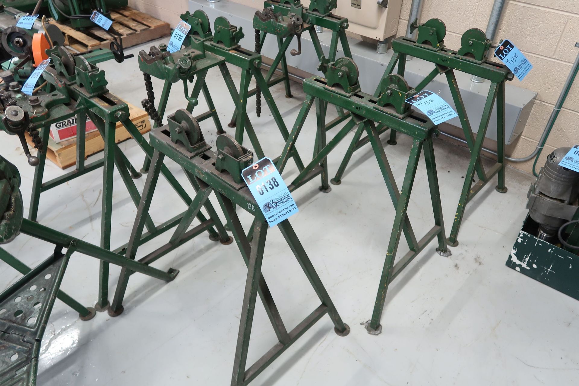 PIPE ROLLER STANDS