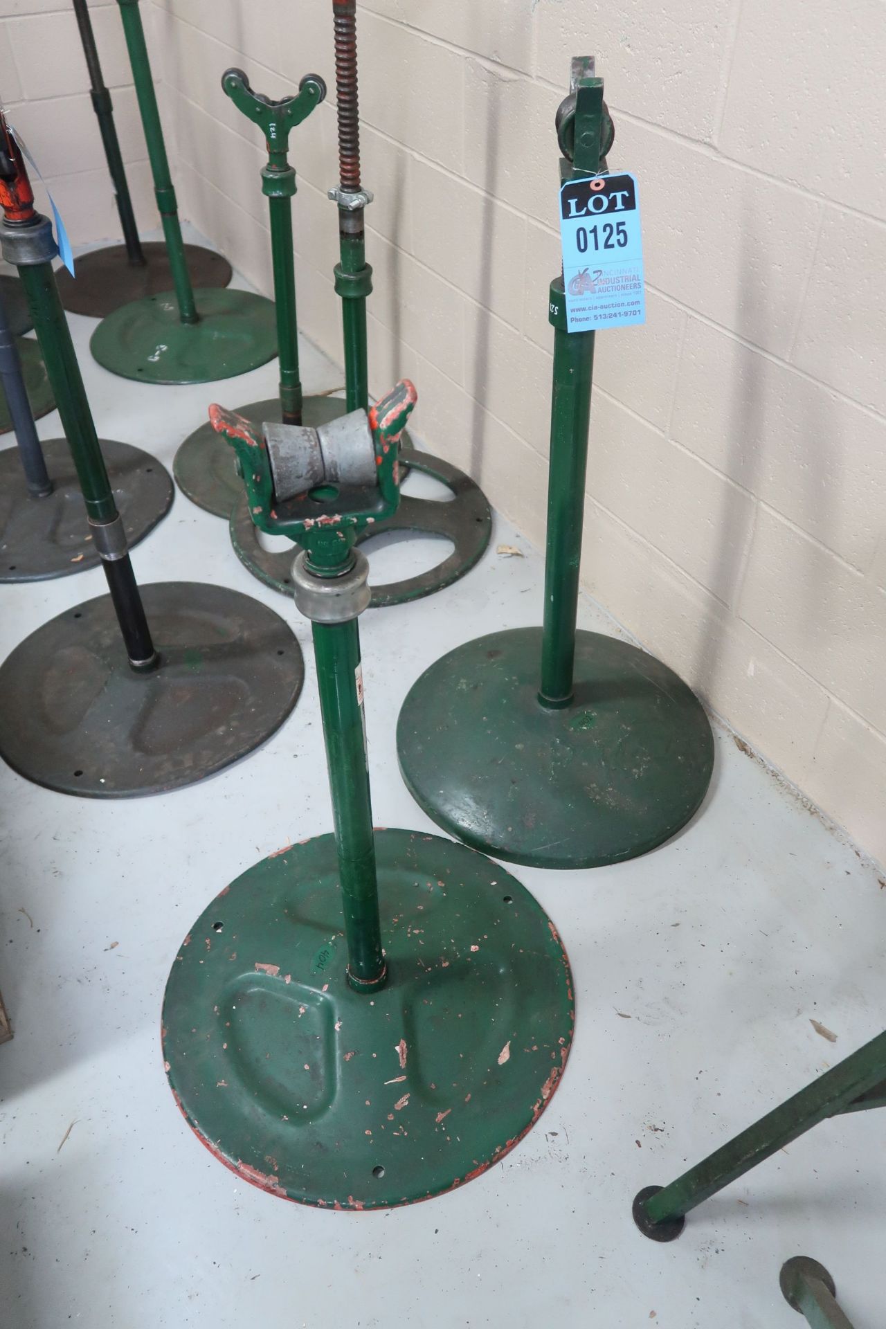 RIDGID ROLLER PIPE STANDS