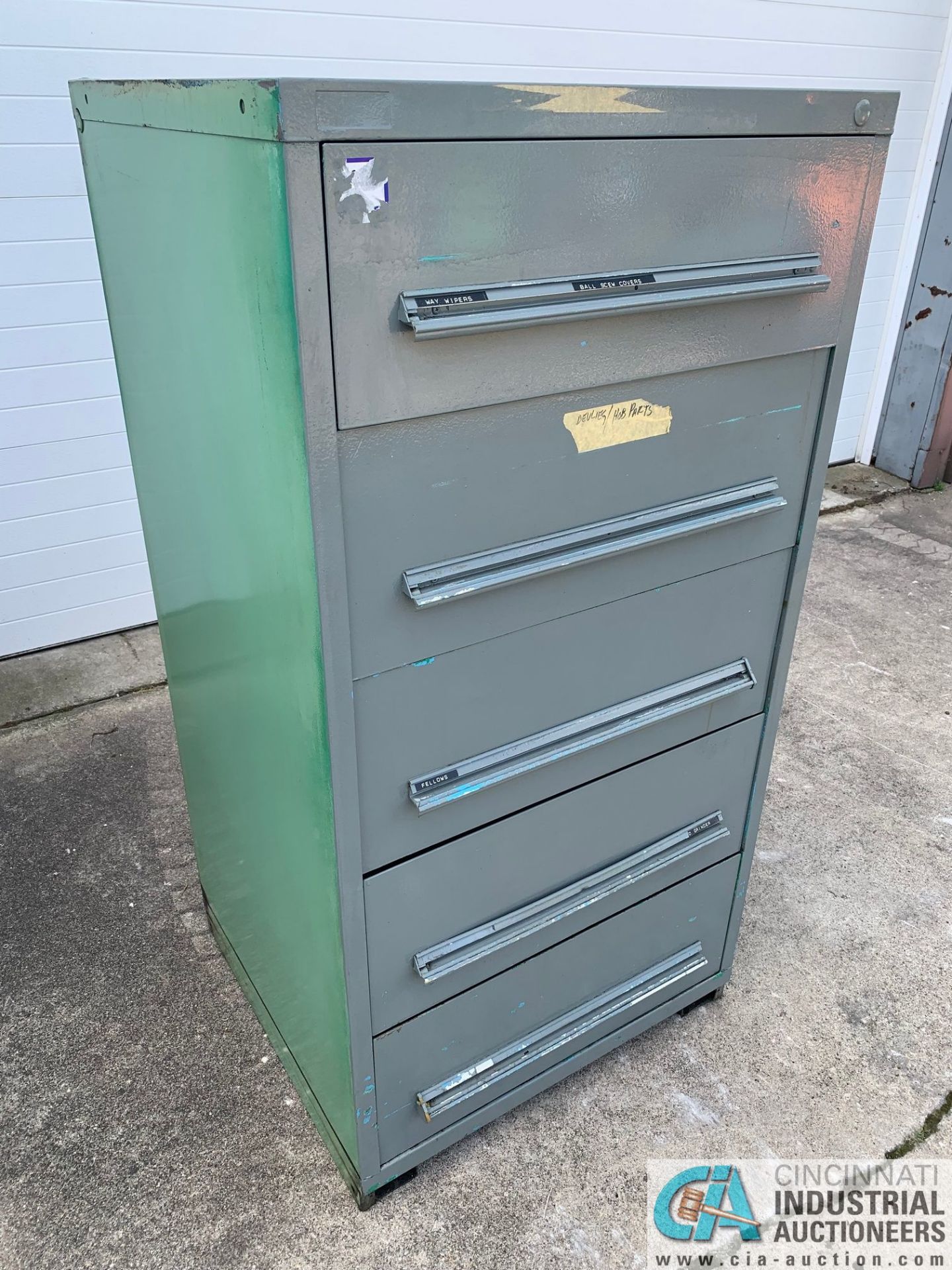 5-DRAWER VIDMAR 30" X 27" X 59" TOOL CABINET **LOCATED AT 1400 OAK ST., TOLEDO, OHIO**