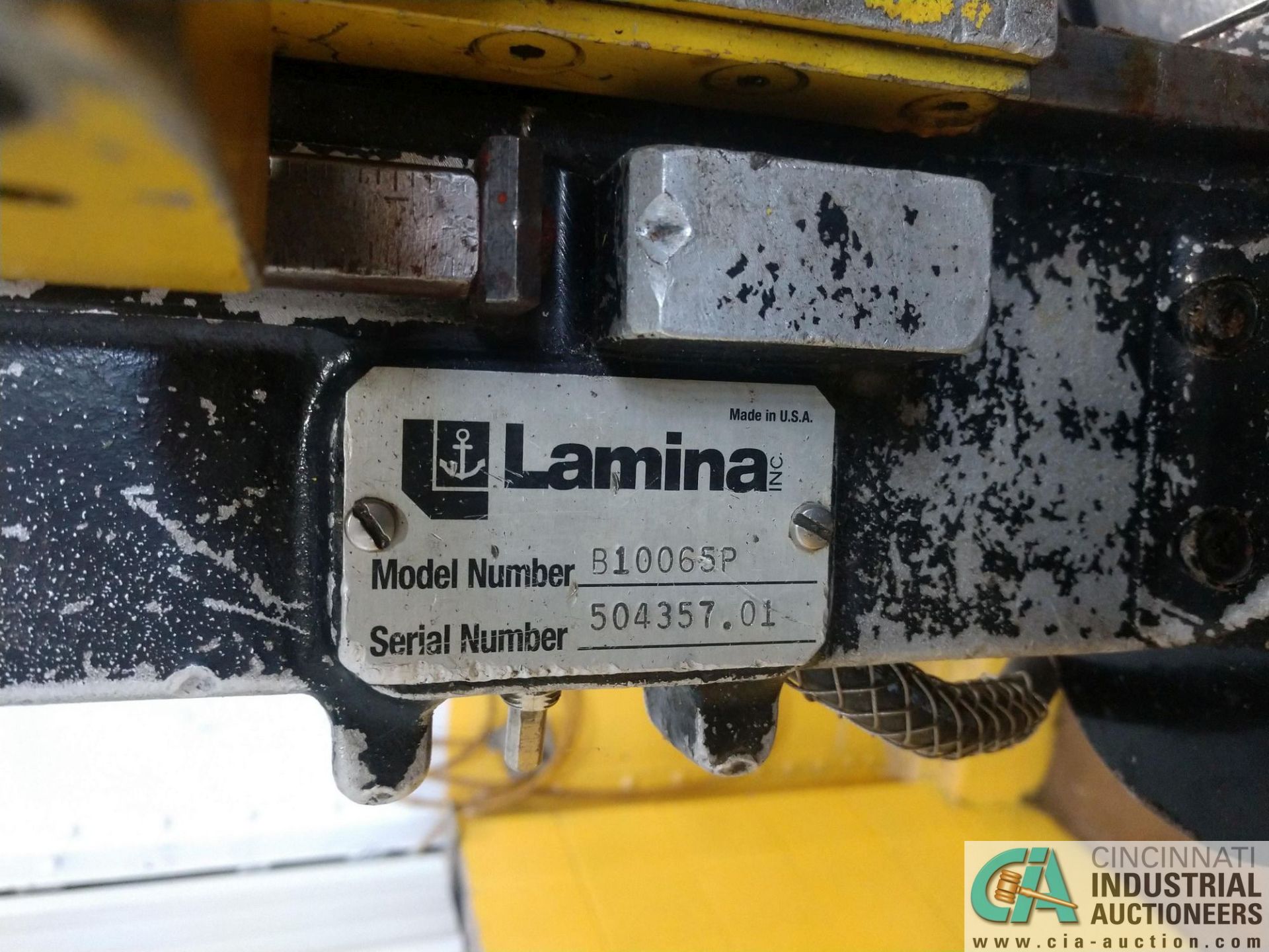 1" LAMINA MODEL HPU440 AND B10065P HYDRAULIC DRILL (NEW 2016) **LOCATED AT 1400 OAK ST., TOLEDO, - Image 4 of 5