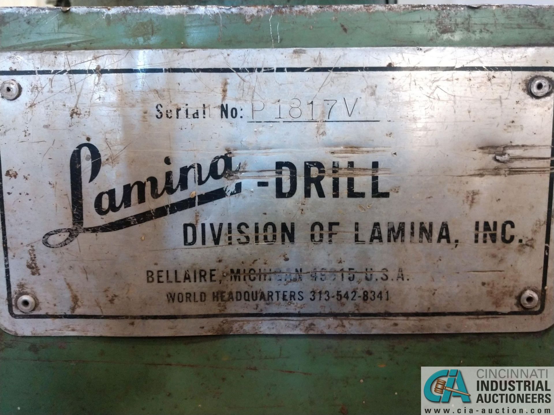 2" TO 4" LAMINA MODEL H15010P PORTABLE MAGNETIC HYDRAULIC DRILL WITH LAMINA P **LOCATED AT 1400 - Image 3 of 4