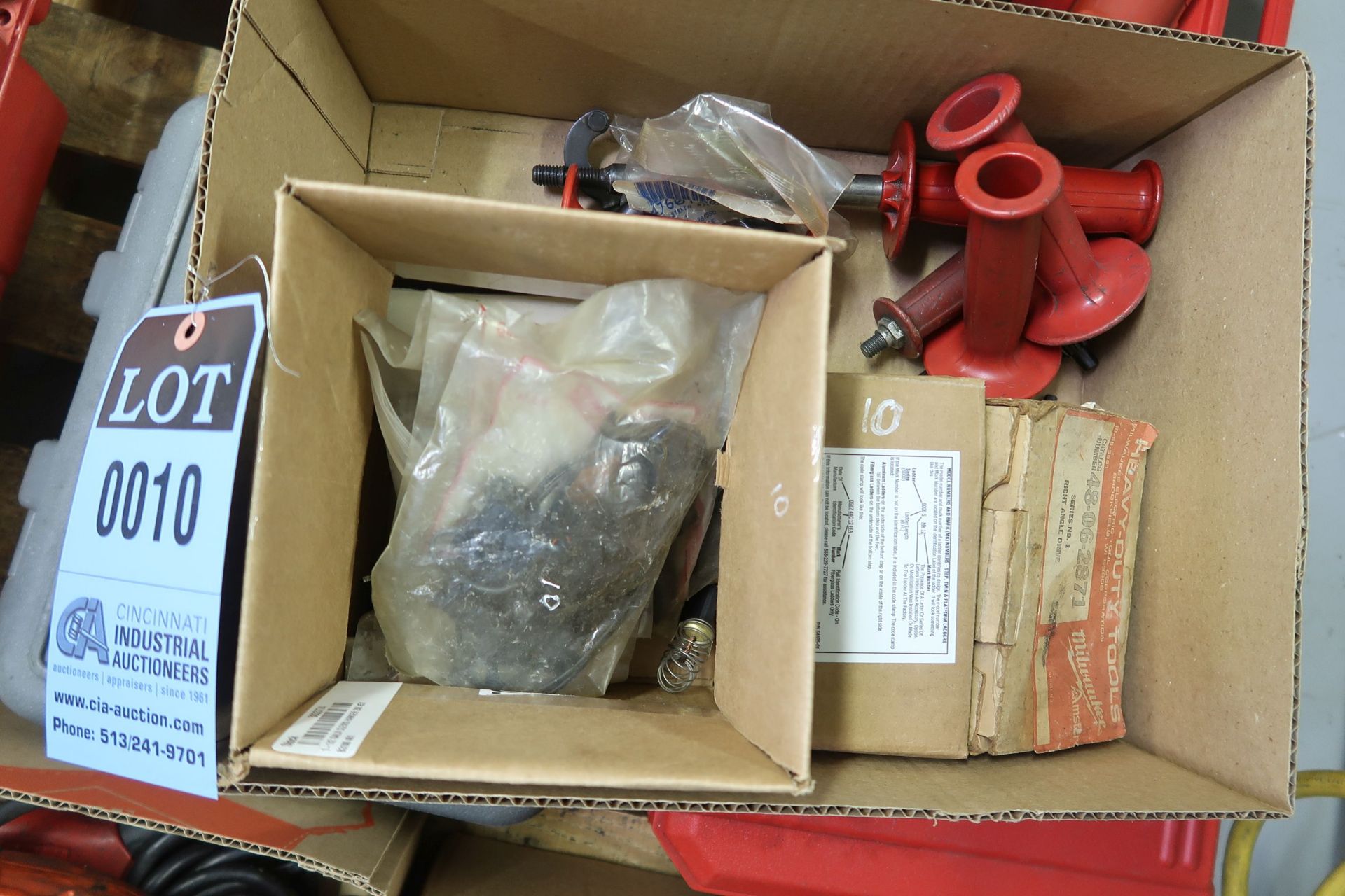 (LOT) MILWAUKEE ELECTRIC TOOL PARTS