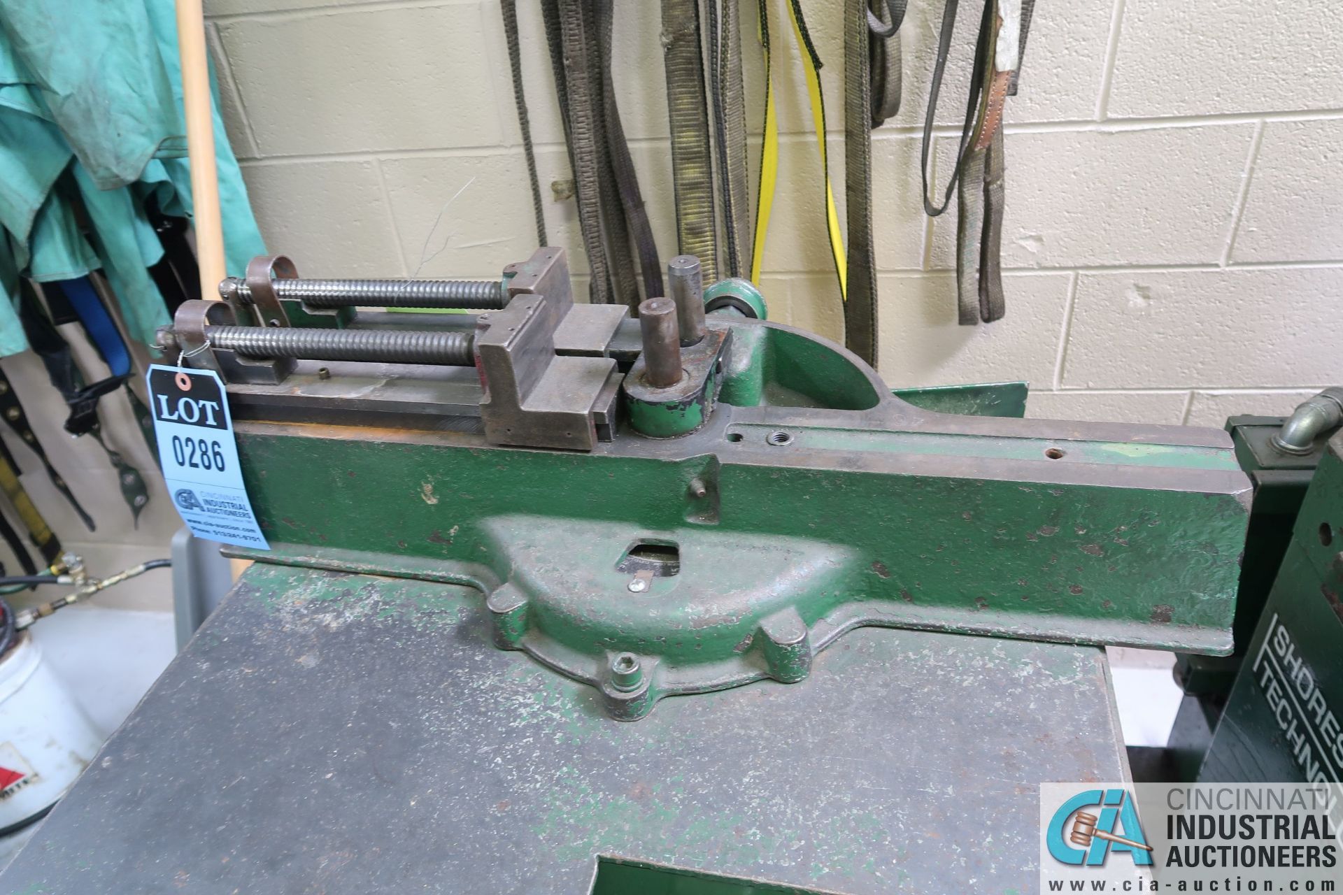 LAKELAND MODEL 624 LEVER OPERATED BENDER COMPLETE WITH RADIUS BLOCKS 12MM-15MM-20MM-28MM, - Image 2 of 5
