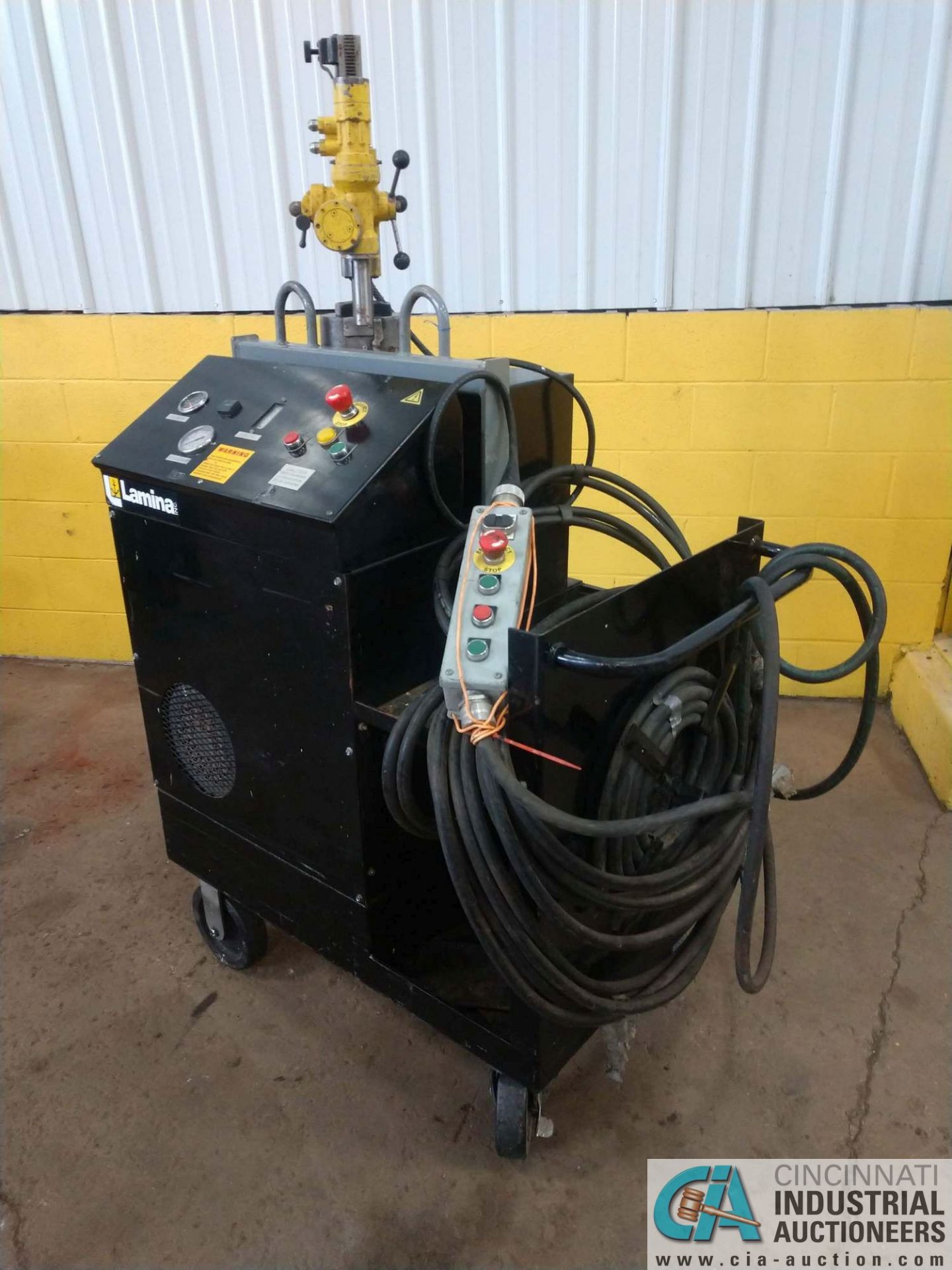 1" LAMINA MODEL HPU440 AND B10065P HYDRAULIC DRILL (NEW 2016) **LOCATED AT 1400 OAK ST., TOLEDO,