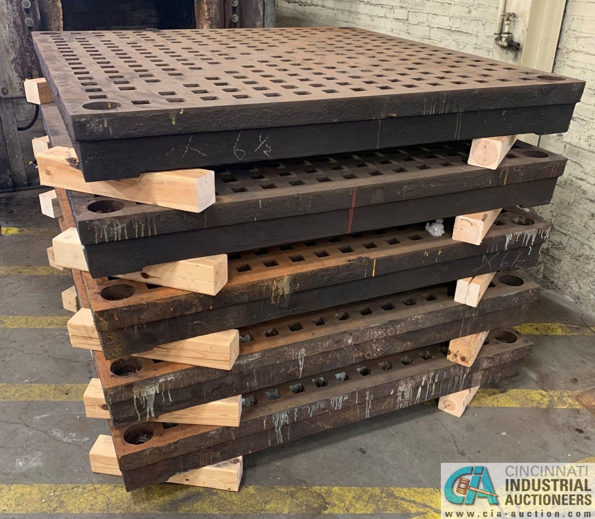 60" X 60" ACORN WELDING PLATE **ONLY (1) PLATE PER LOT**LOCATED AT 1400 OAK ST., TOLEDO, OHIO**