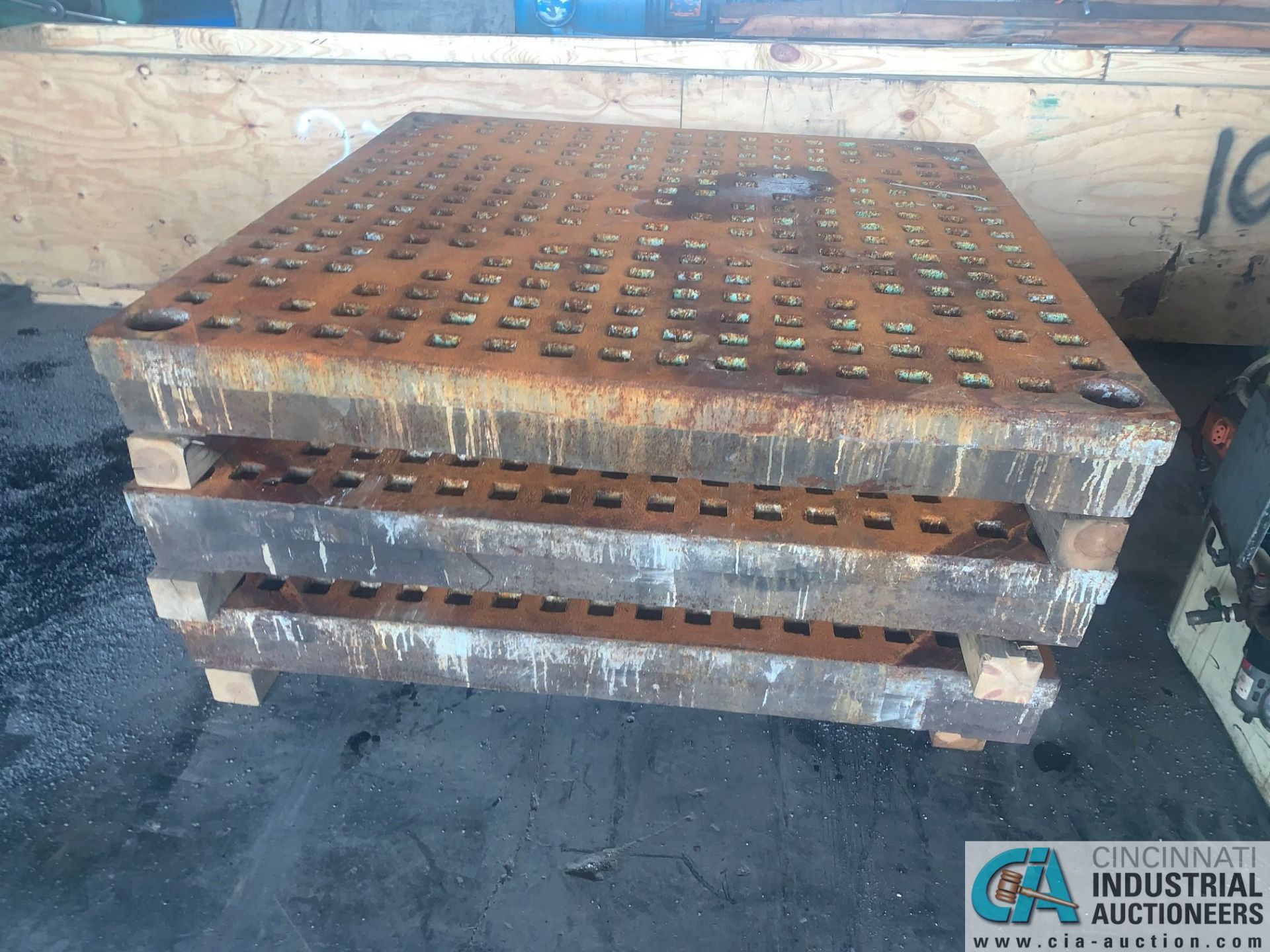 60" X 60" ACORN WELDING PLATE **ONLY (1) PLATE PER LOT**LOCATED AT 1400 OAK ST., TOLEDO, OHIO** - Image 2 of 3