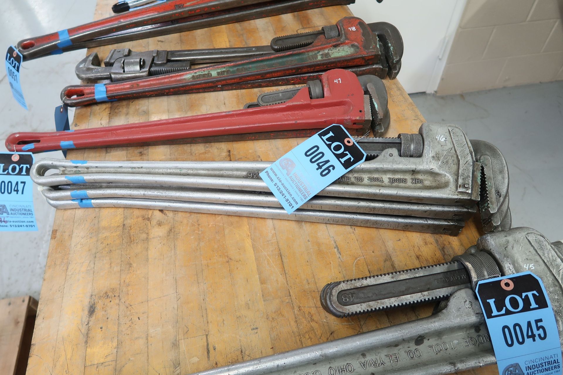 36" ALUMINUM PIPE WRENCHES