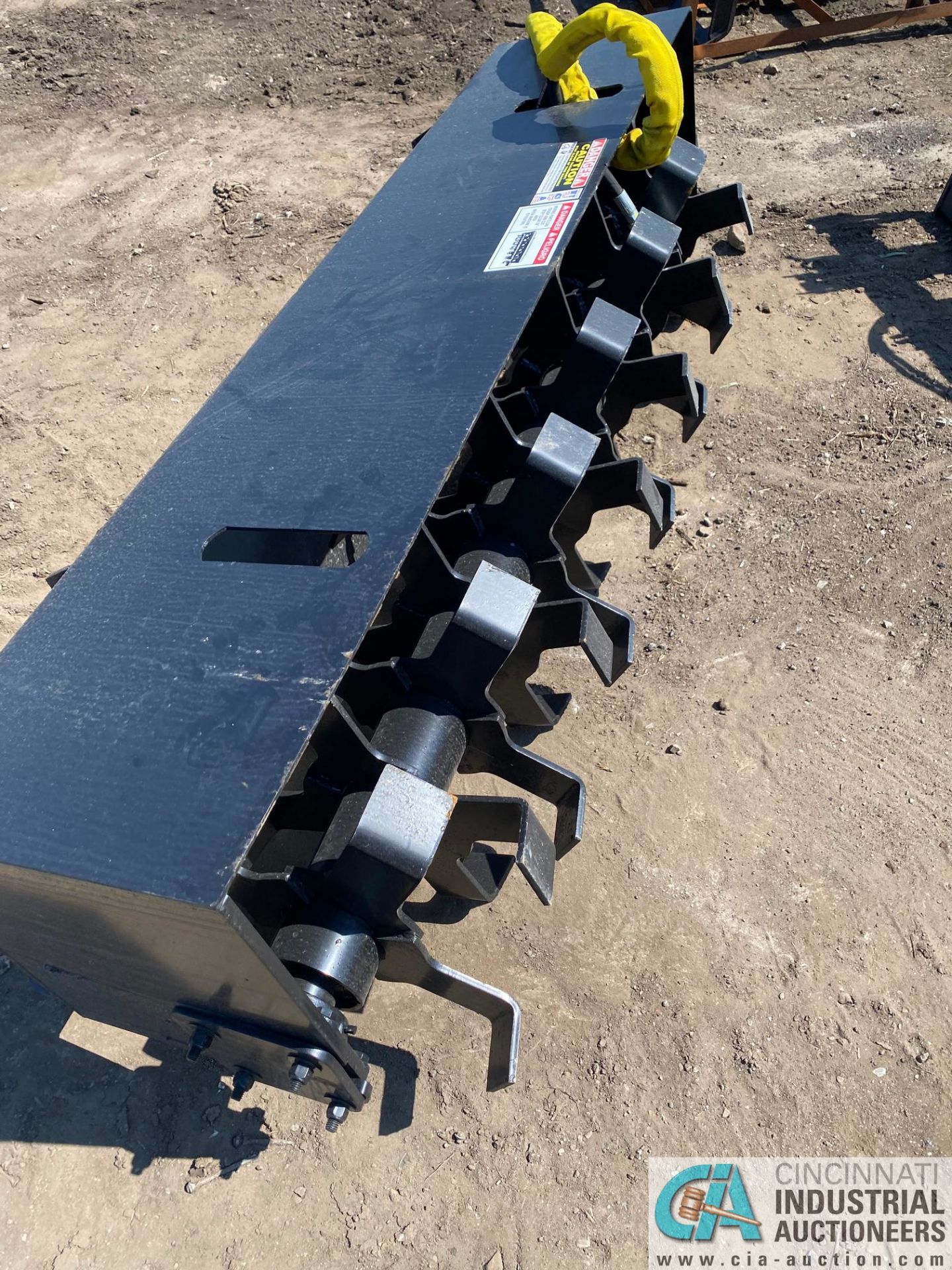 72" HYDRAULIC SKID STEER TILLER ATTACHMENT