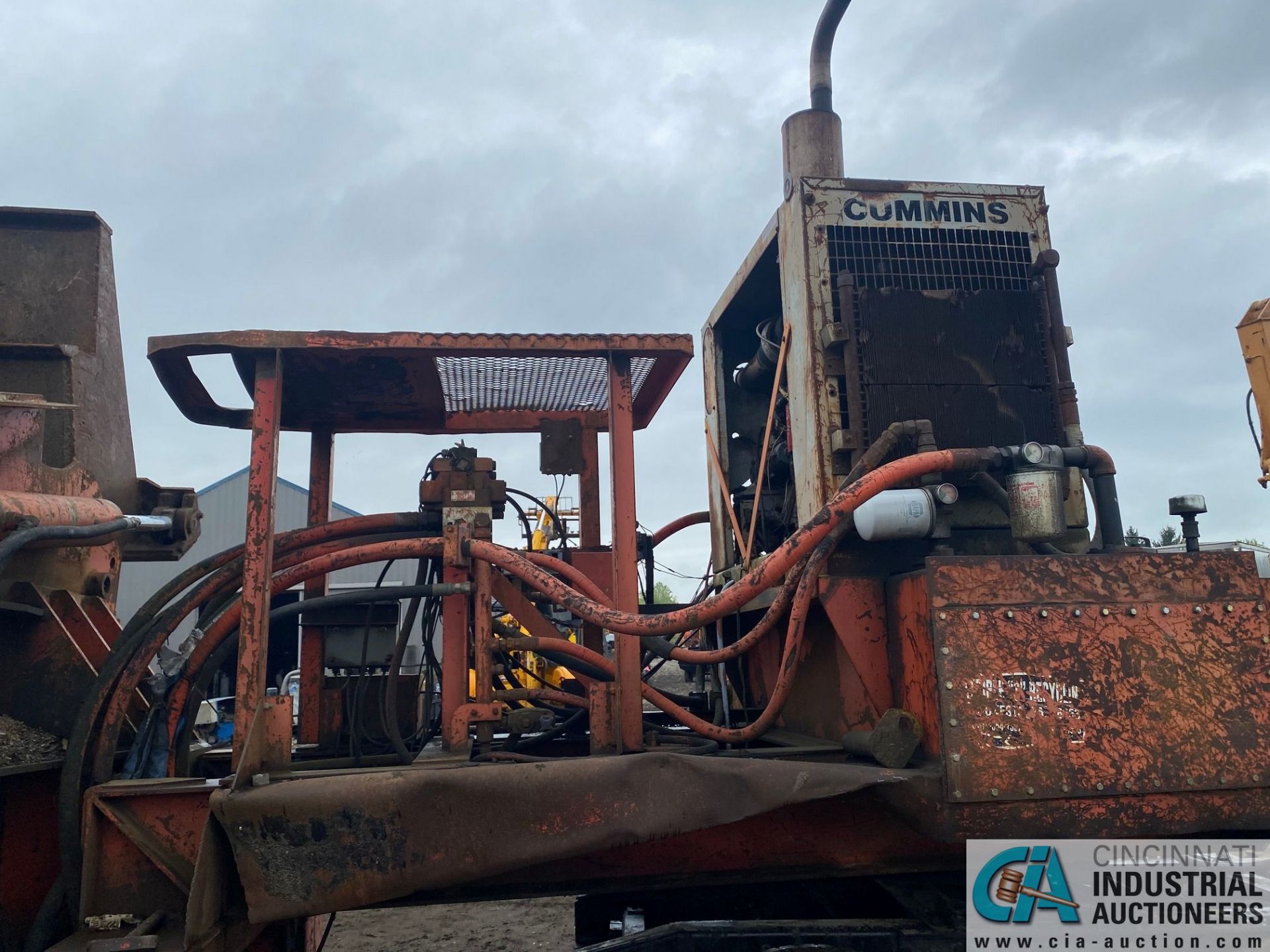 1995 AL JON MODEL 400 SCRAP BALER; S/N 12856, CUMMINS DIESEL ENGINE REMOTE CONTROL - Image 11 of 11