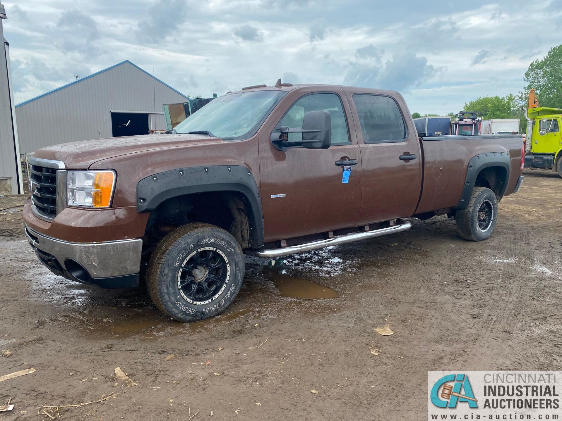 2008 GMC 2500 HD DURAMAX DIESEL 4X4 TRUCK; VIN # 1GTHK33618F175736, MILES 357,743