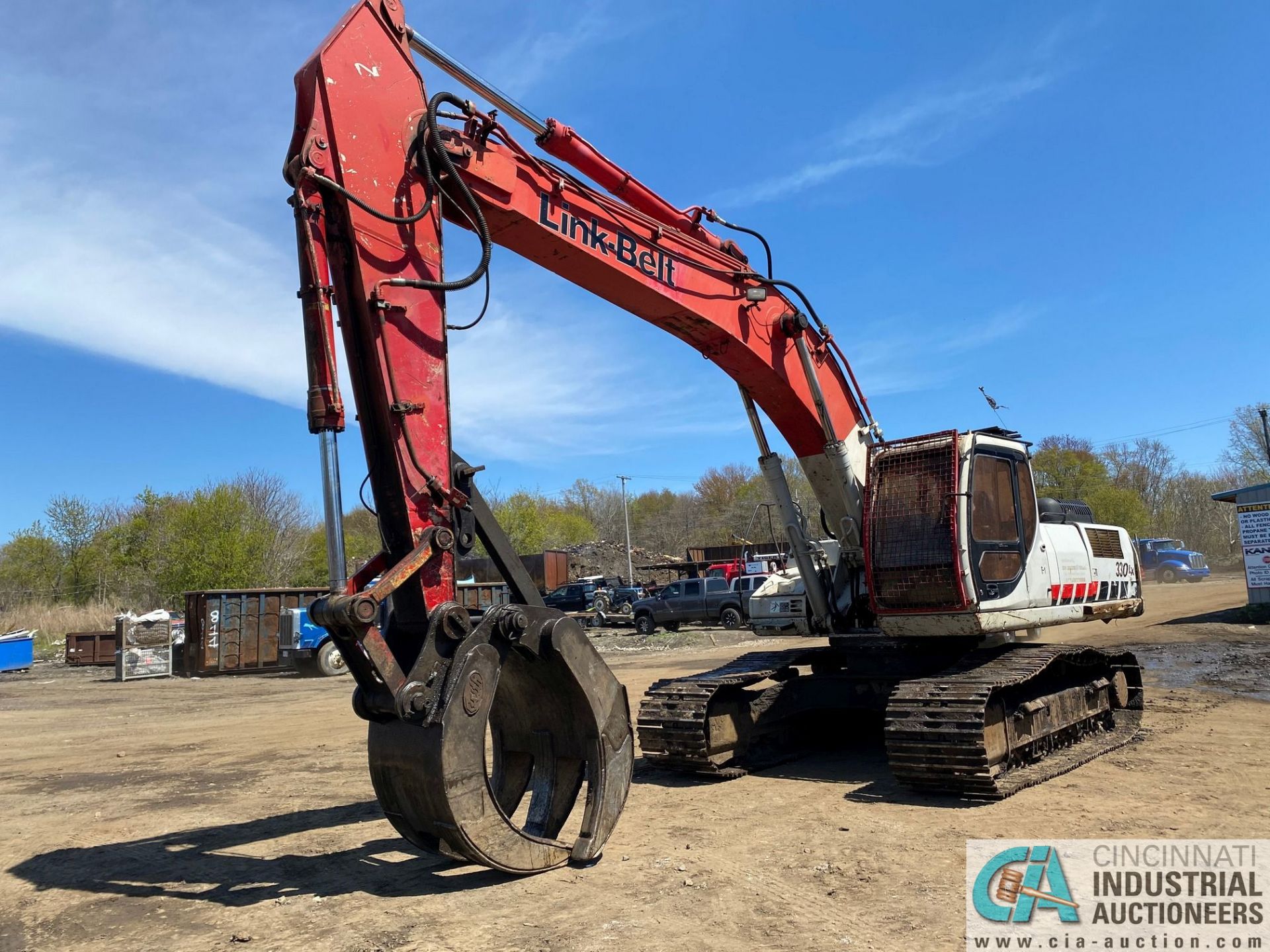 LINK-BELT 330LX EXCAVATOR, 7,545 HOURS (2008) **NO GRAPPLE, GRAPPLE TO BE SOLD SEPARATELY, - Image 2 of 13