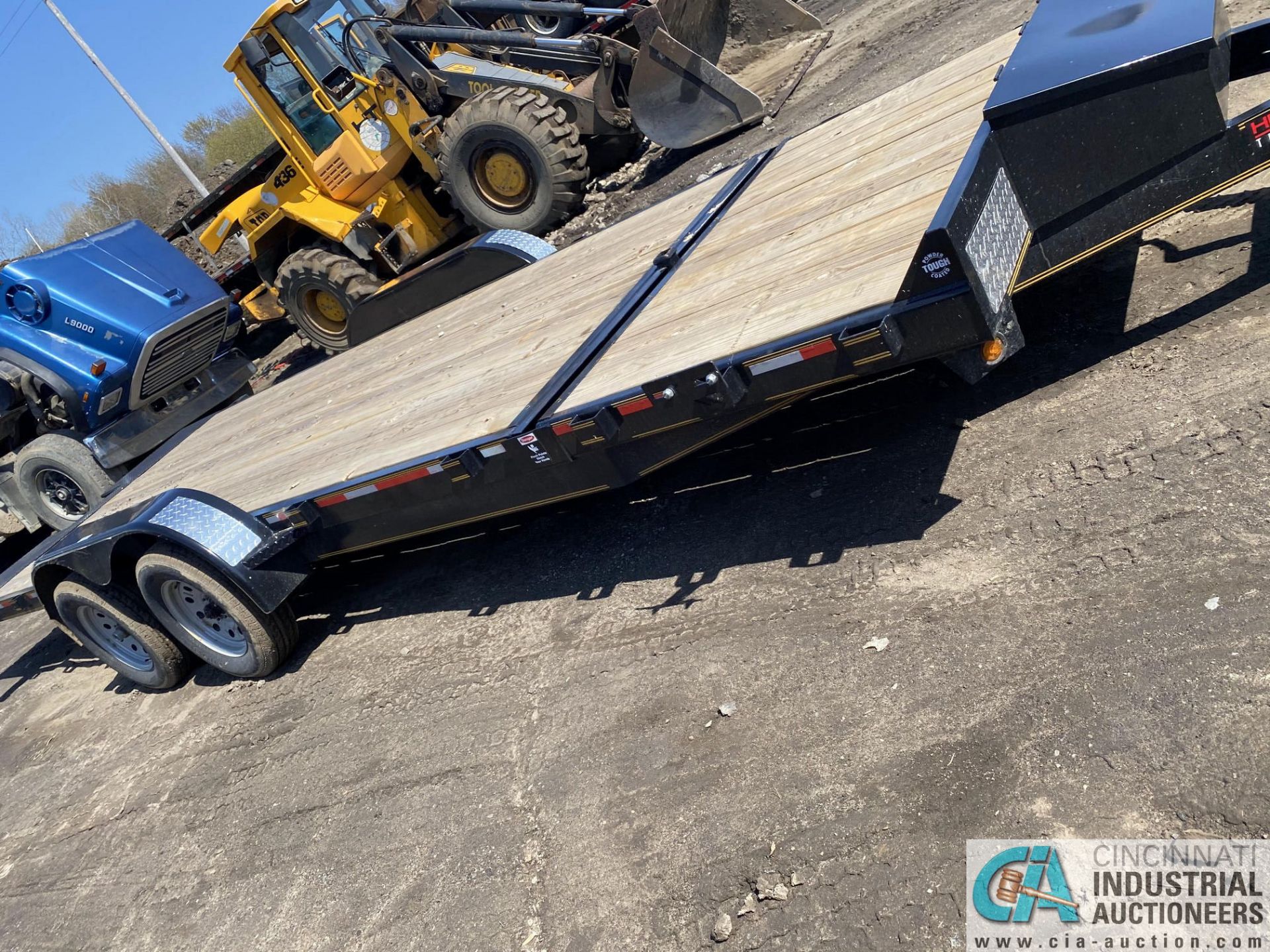 2019 22' HEARTLAND (BARLOW) "SUPER-TILT" TANDEM AXLE TILT DECK TRAILER, 7,000 GVWR, VIN#