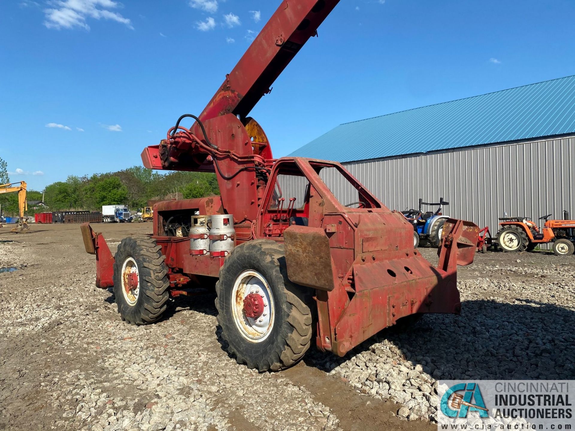 AUSTIN-WESTERN ROUGH TERRAIN CRANE, LP GAS, OUTRIGGERS; S/N M2204892 *NO LP TANKS - Image 12 of 12