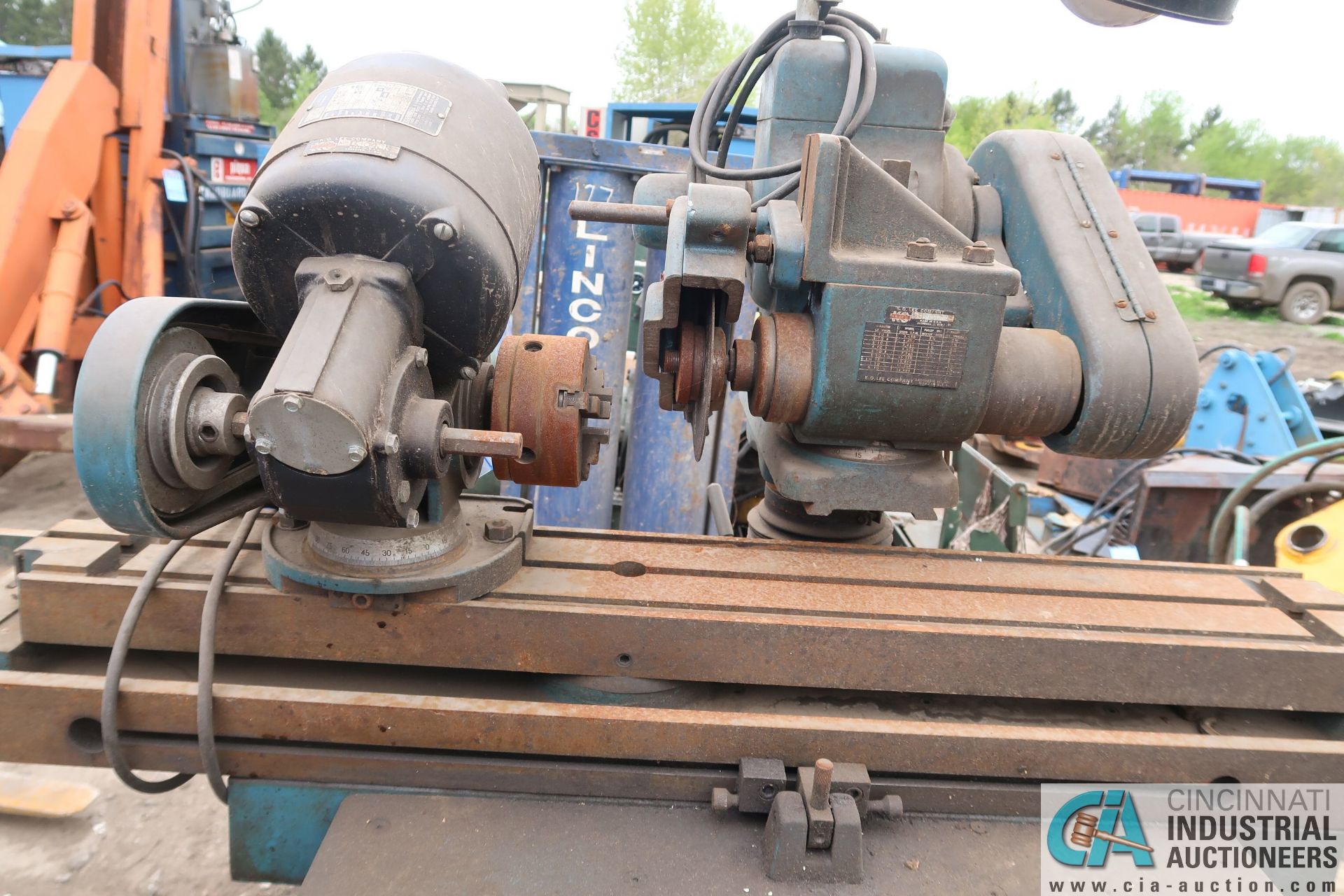 KO LEE MODEL B2060 TOOL GRINDER; S/N 27218 - Image 4 of 9