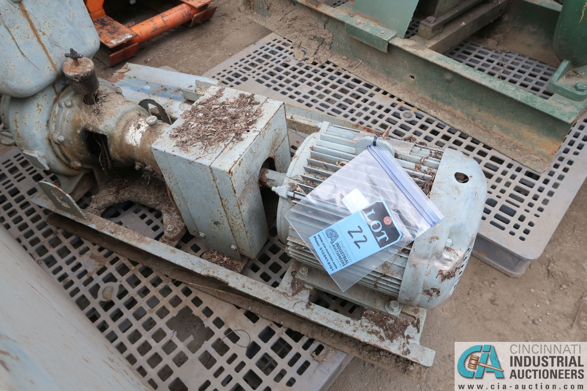 15 HP GORMAN RUPP MODEL 14A2-B SELF PRIMING CENTRIFUGAL PUMP - Image 3 of 4