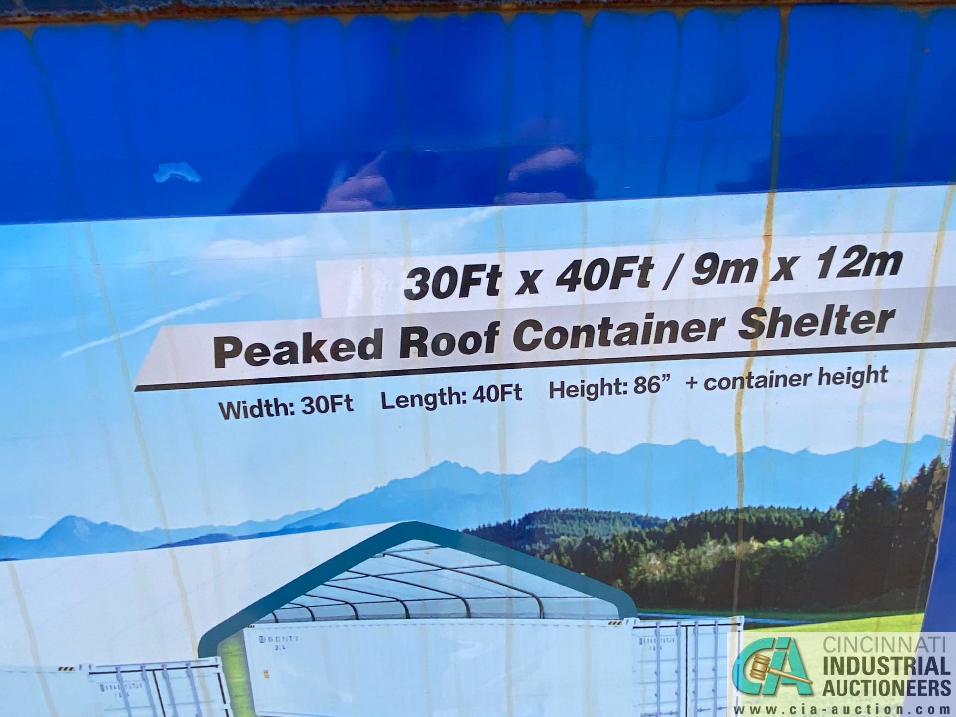 30' X 40' SHIPPING CONTAINER CONEX BOX ROOF BUILDING DOME KIT - Image 2 of 3