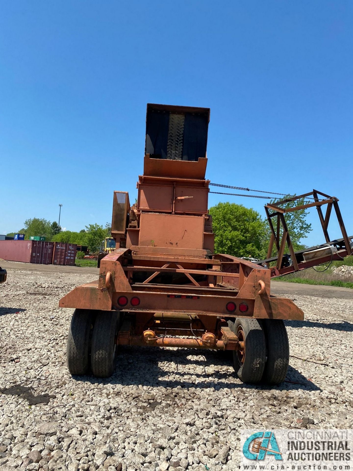 1998 EAGLE MODEL 4860 GRINDER MOBILE HAMMER MILL; S/N 10647 - Image 3 of 18