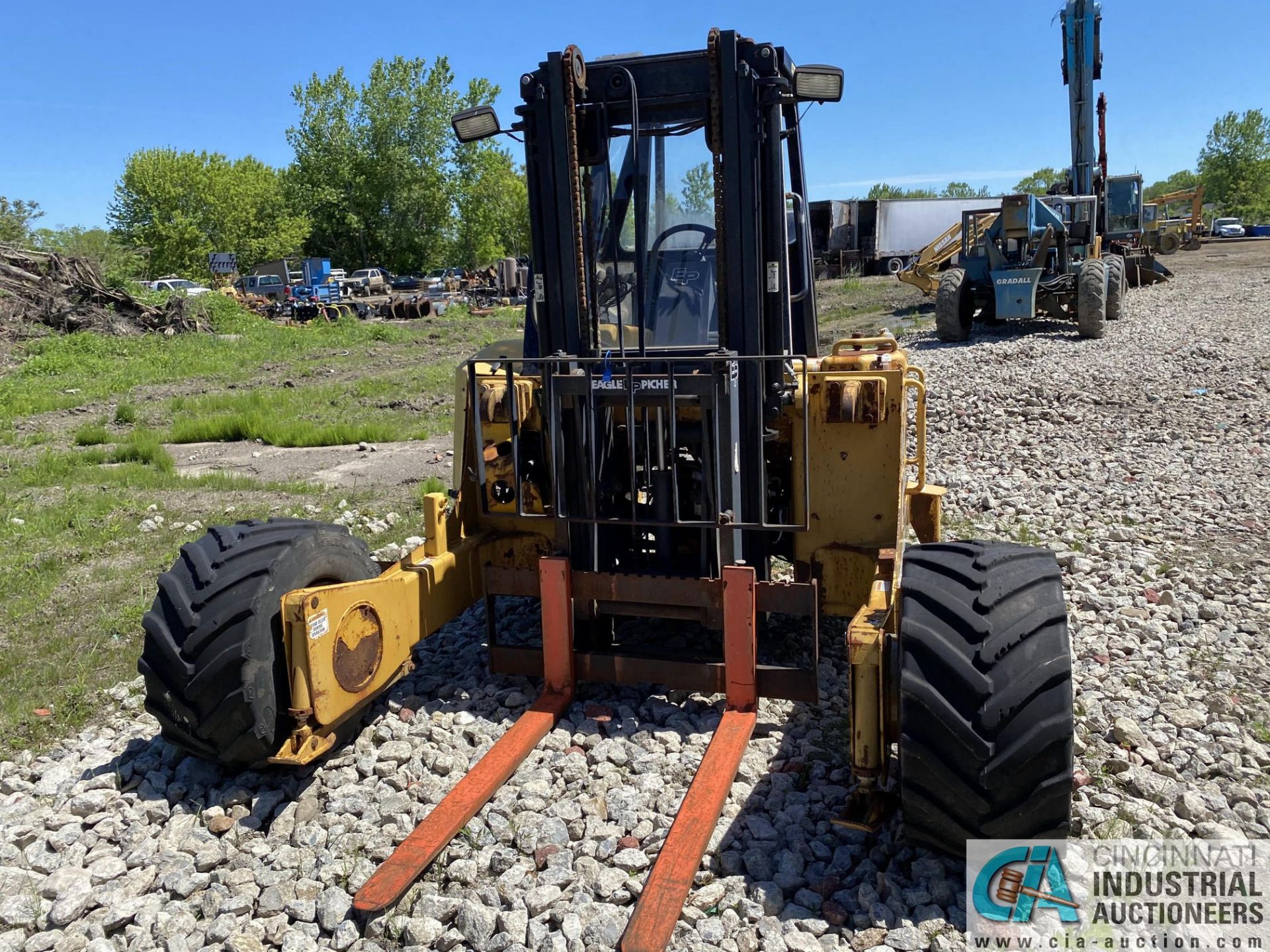 2002 EAGLE PICHER TM50 "TRAILER MATE" PIGGYBACK DIESEL LIFT TRUCK, 307 HOURS; S/N A1360 - Image 2 of 3