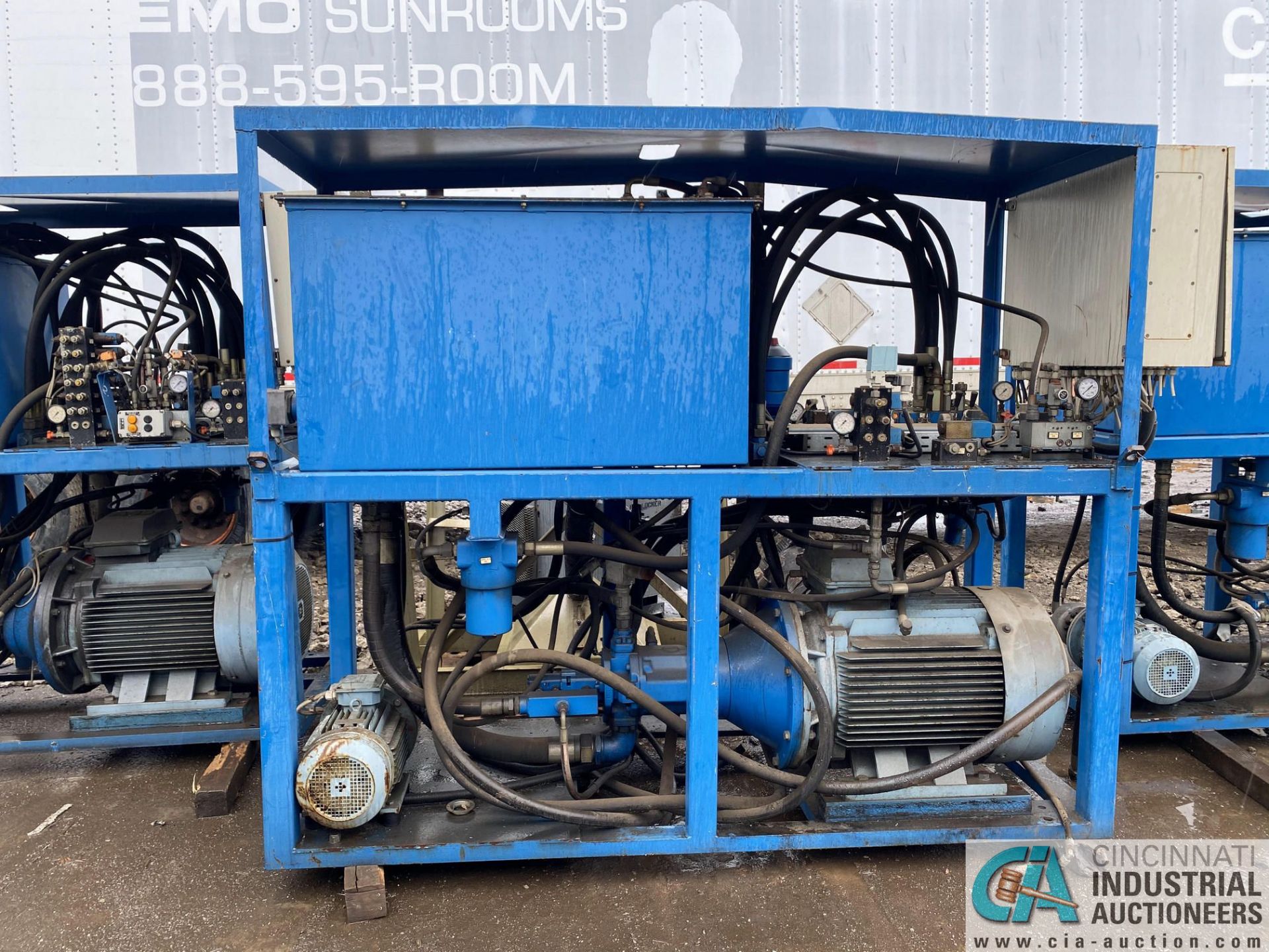 100 HP HYDROVEN MODEL 2696 HYDRAULIC PUMP, HYDRAULIC POWER UNIT