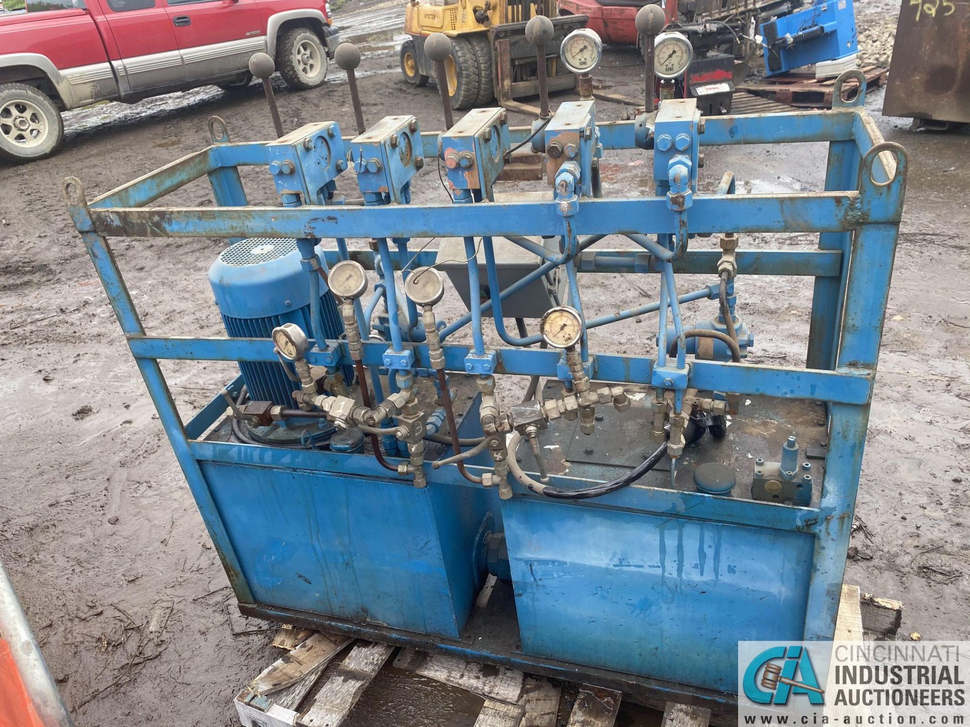 10 HP HANES MODEL R4.2/4.2/B 75V7.5 HYDRAULIC PUMP WITH (2) WELLS